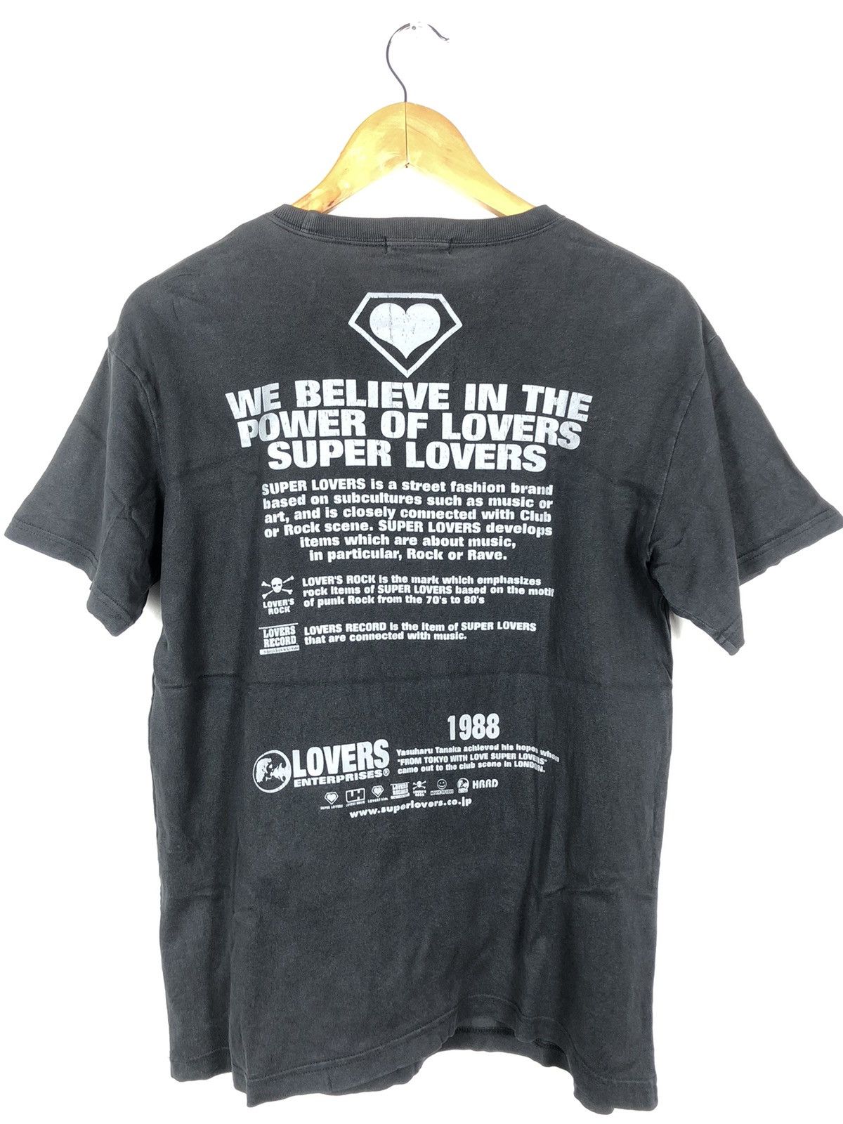 Japanese Brand Vintage Super Lovers Love Is The Message Size US M / EU 48-50 / 2 - 5 Thumbnail