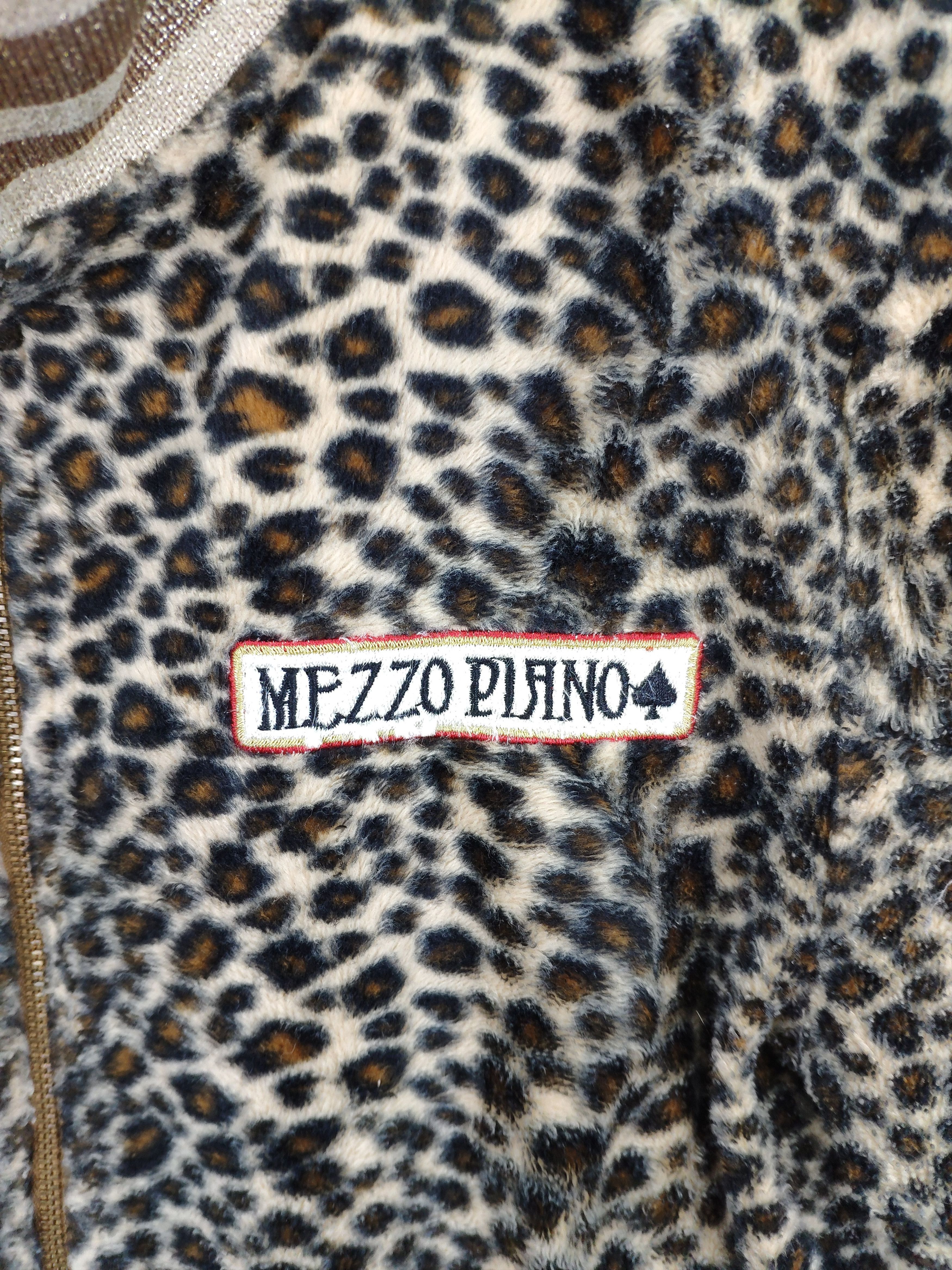 Japanese Brand × Vintage Vintage Fleece Jacket Leopard All Over Print Size XXS / US 00 / IT 34 - 7 Thumbnail