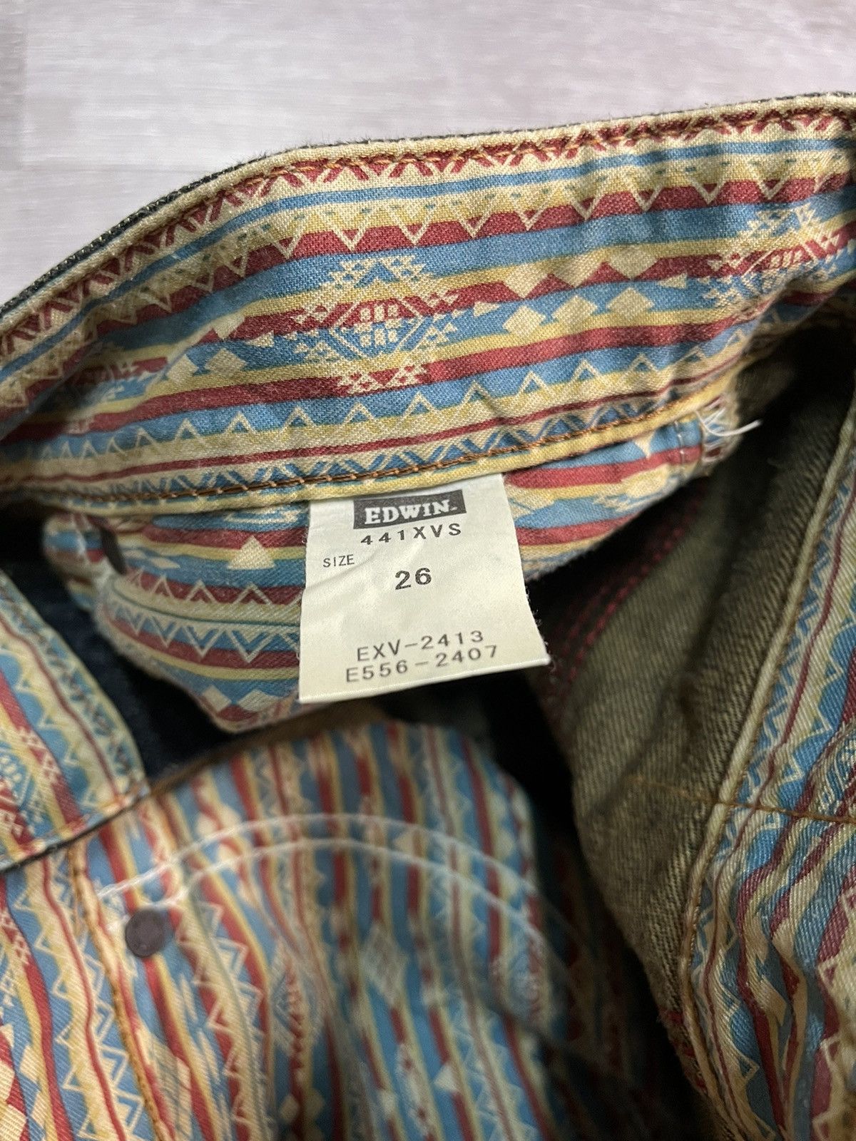 Edwin × Japanese Brand × Vintage Vintage Exclusive Jeans Edwin Navajo Made In Japan Size US 29 - 12 Thumbnail