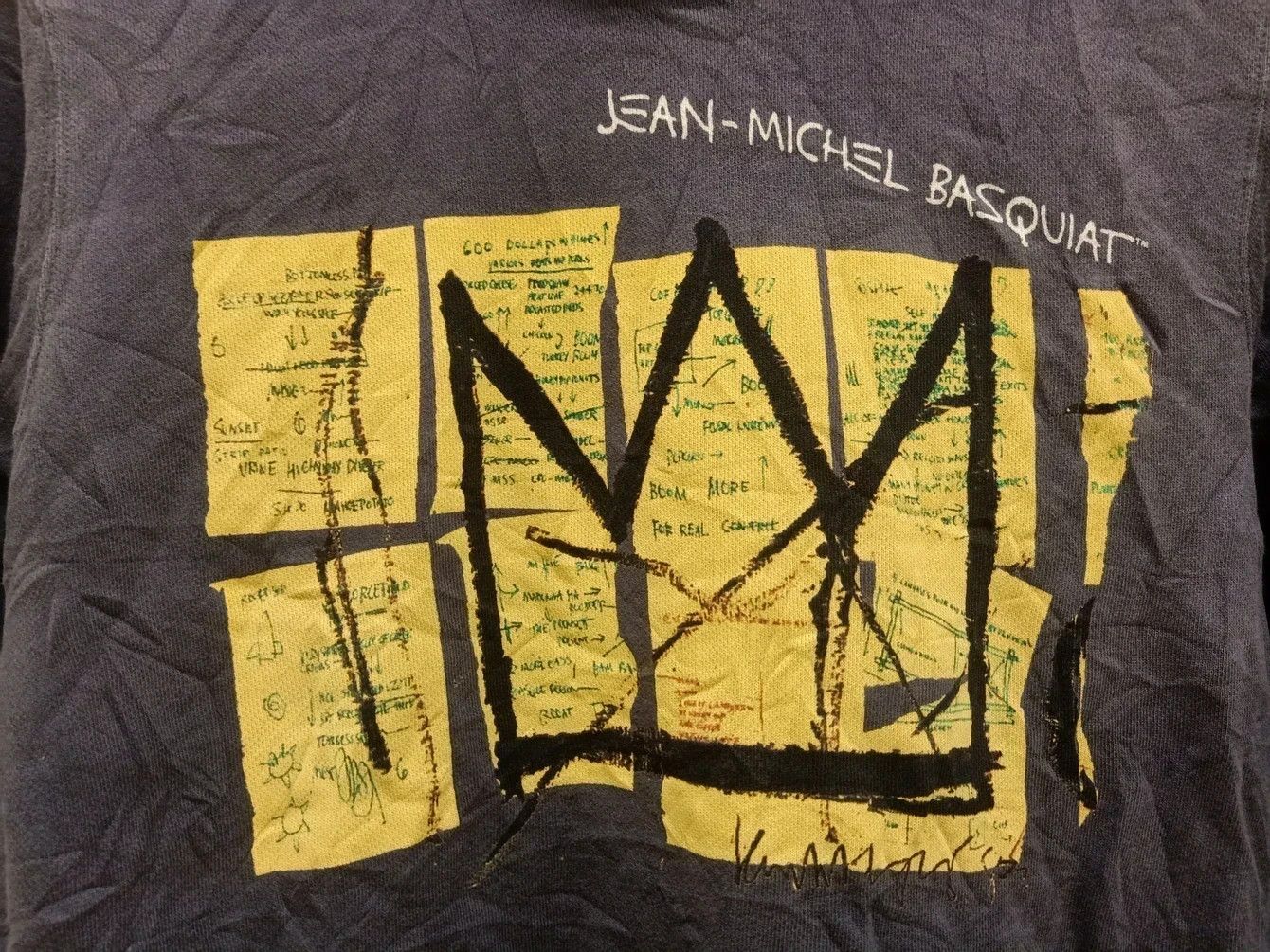 Japanese Brand × Jean-Michel Basquiat × Uniqlo sweatshirt hoodie jean michel basquiat Size US M / EU 48-50 / 2 - 3 Thumbnail