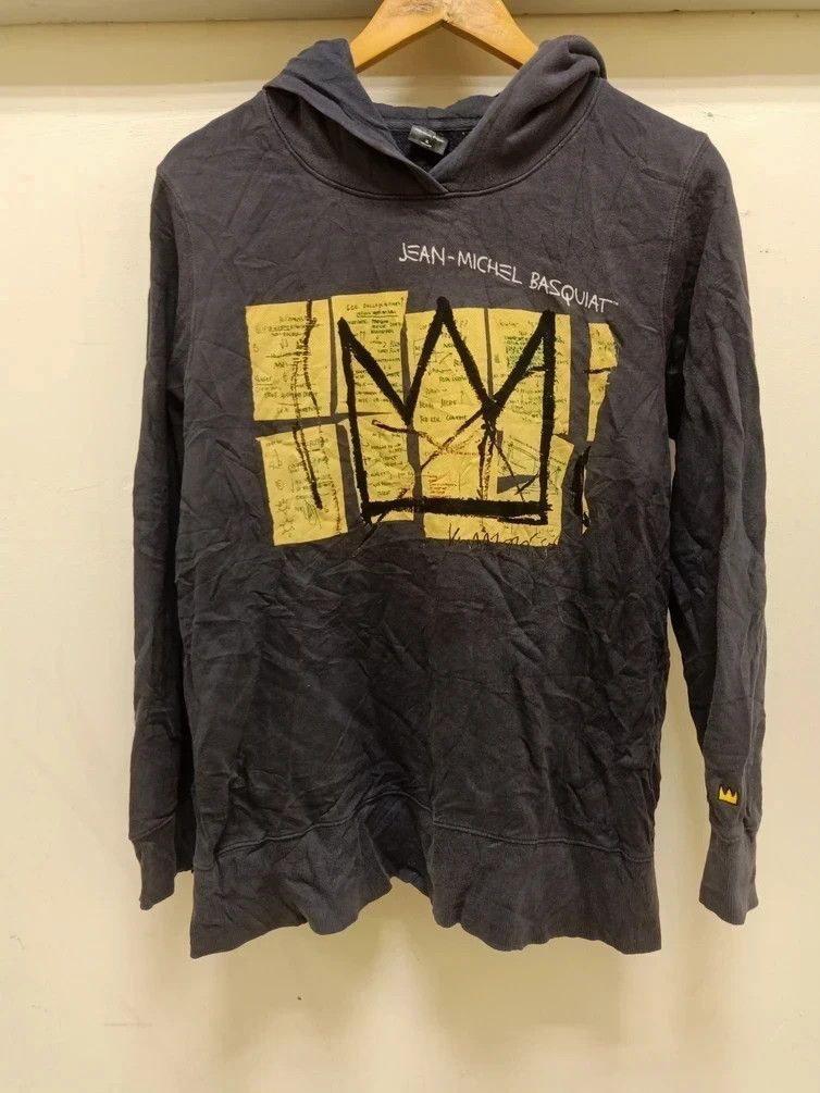 Japanese Brand × Jean-Michel Basquiat × Uniqlo sweatshirt hoodie jean michel basquiat Size US M / EU 48-50 / 2 - 1 Thumbnail
