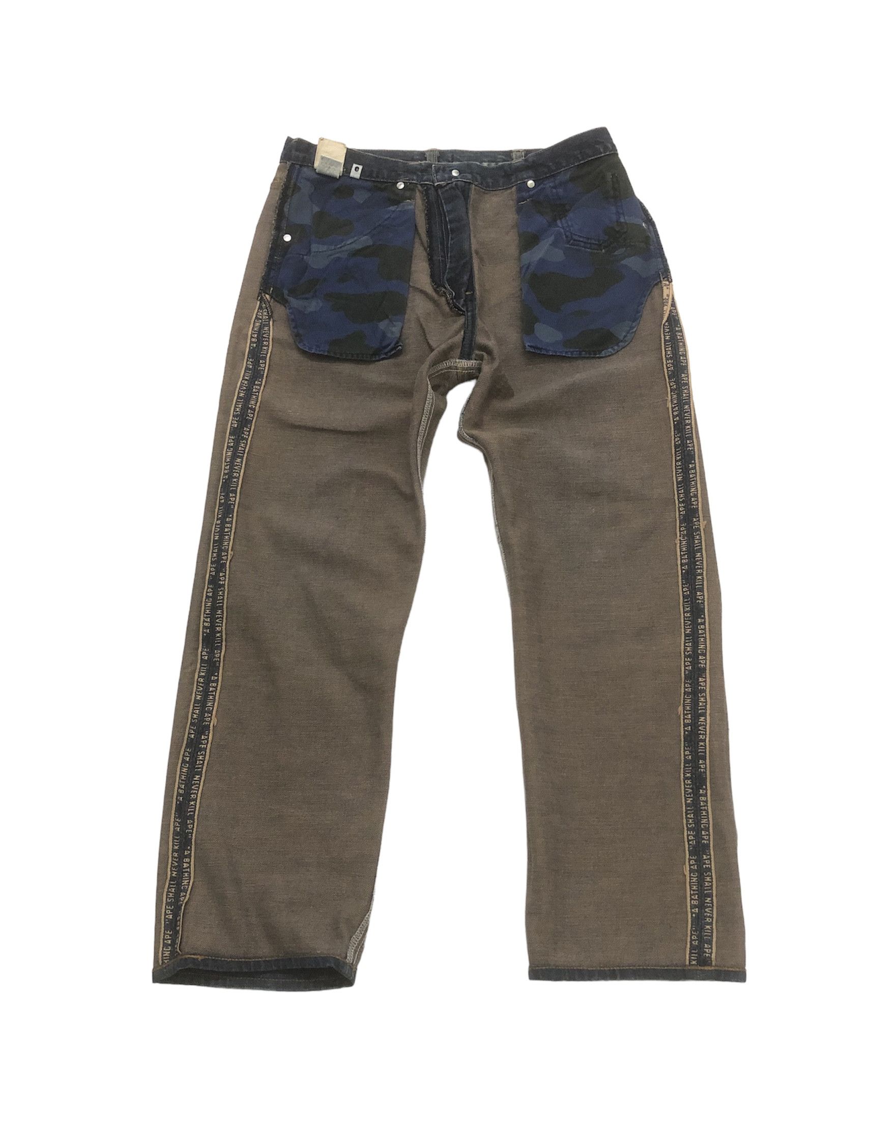 Bape Twinsta Denim Size US 32 / EU 48 - 4 Thumbnail