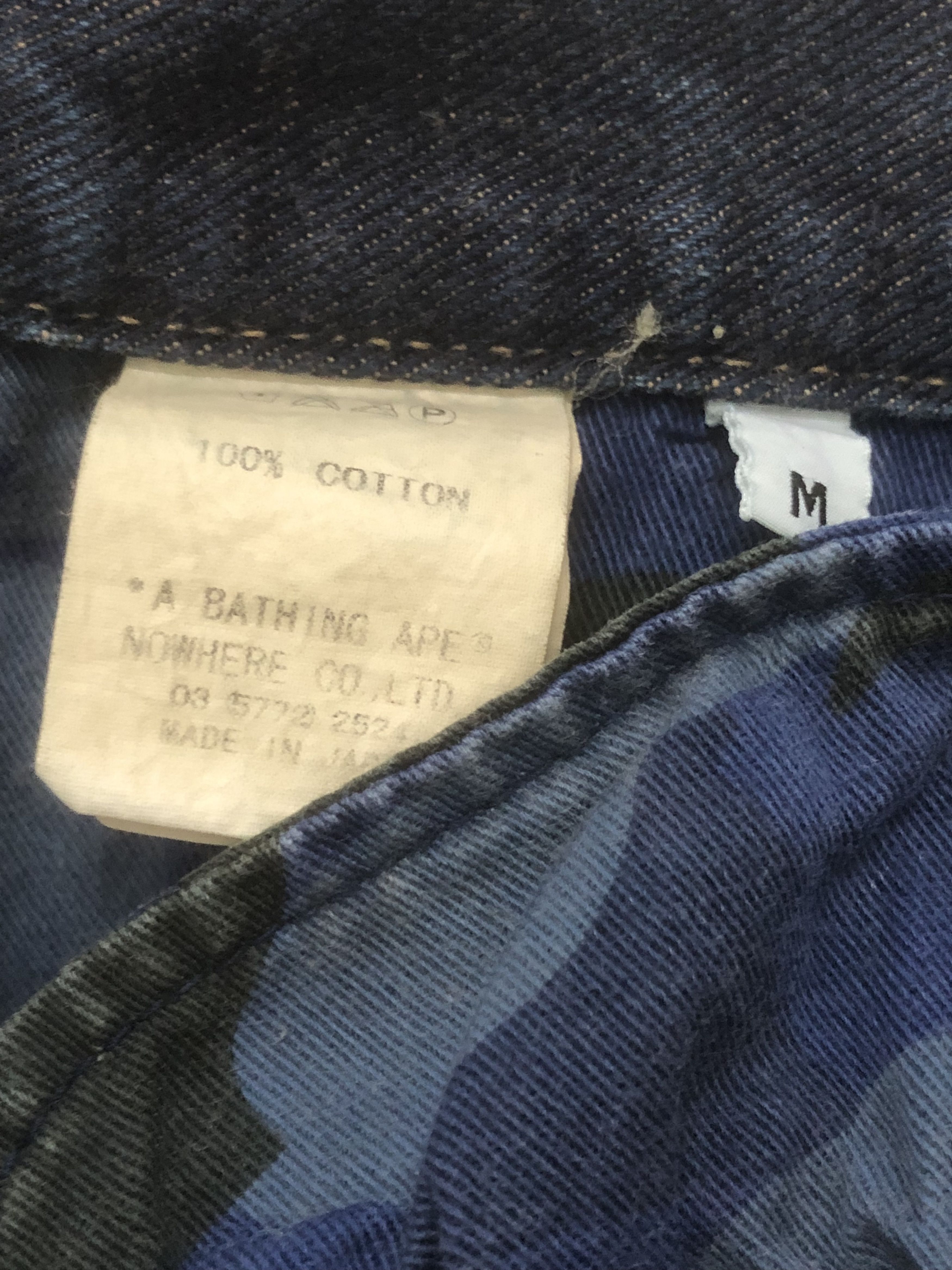 Bape Twinsta Denim Size US 32 / EU 48 - 7 Thumbnail