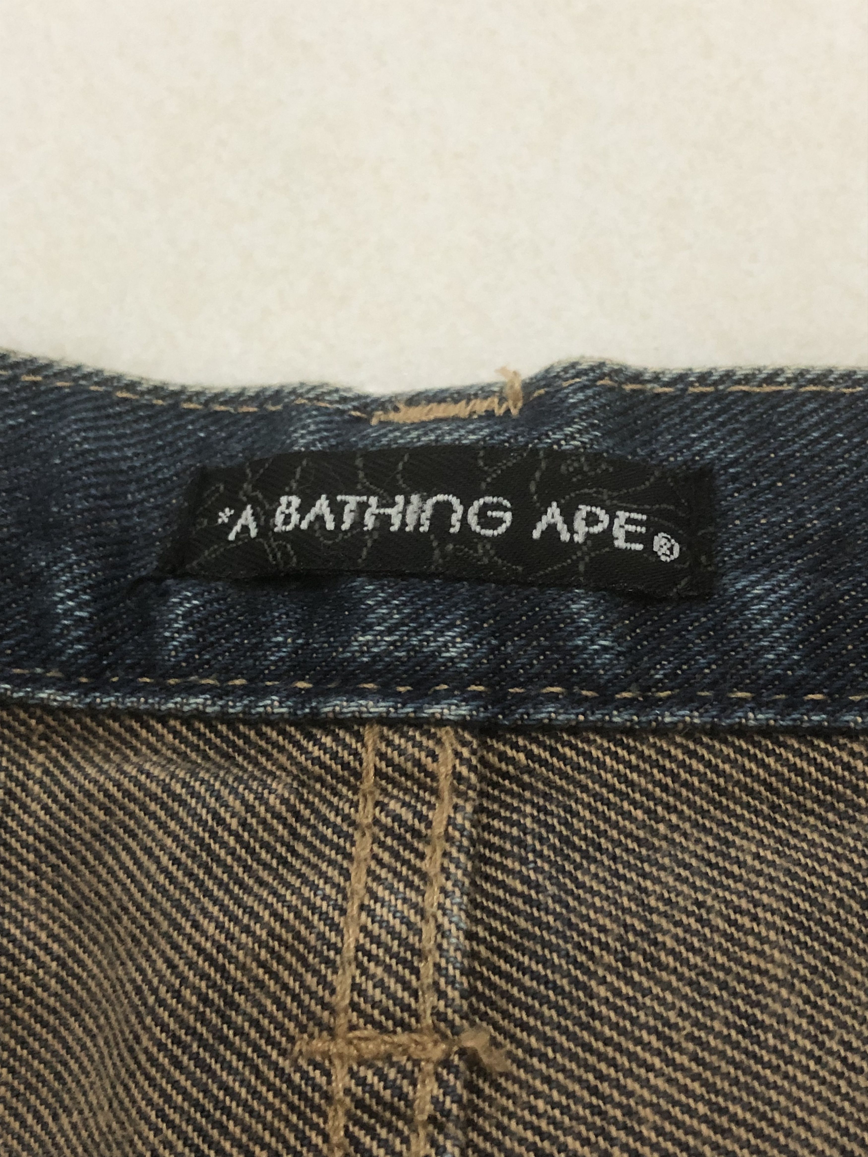 Bape Twinsta Denim Size US 32 / EU 48 - 5 Thumbnail