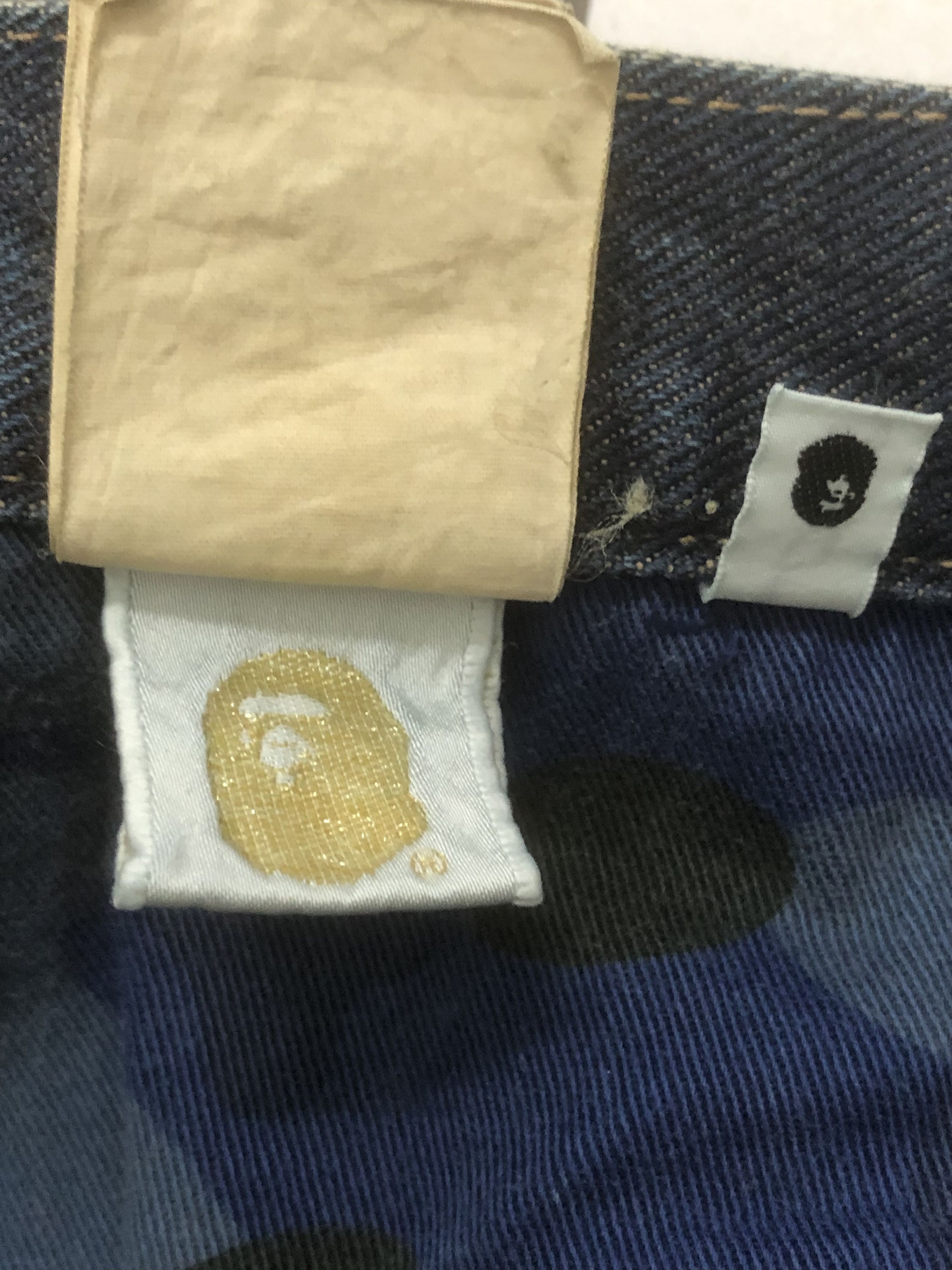 Bape Twinsta Denim Size US 32 / EU 48 - 6 Thumbnail