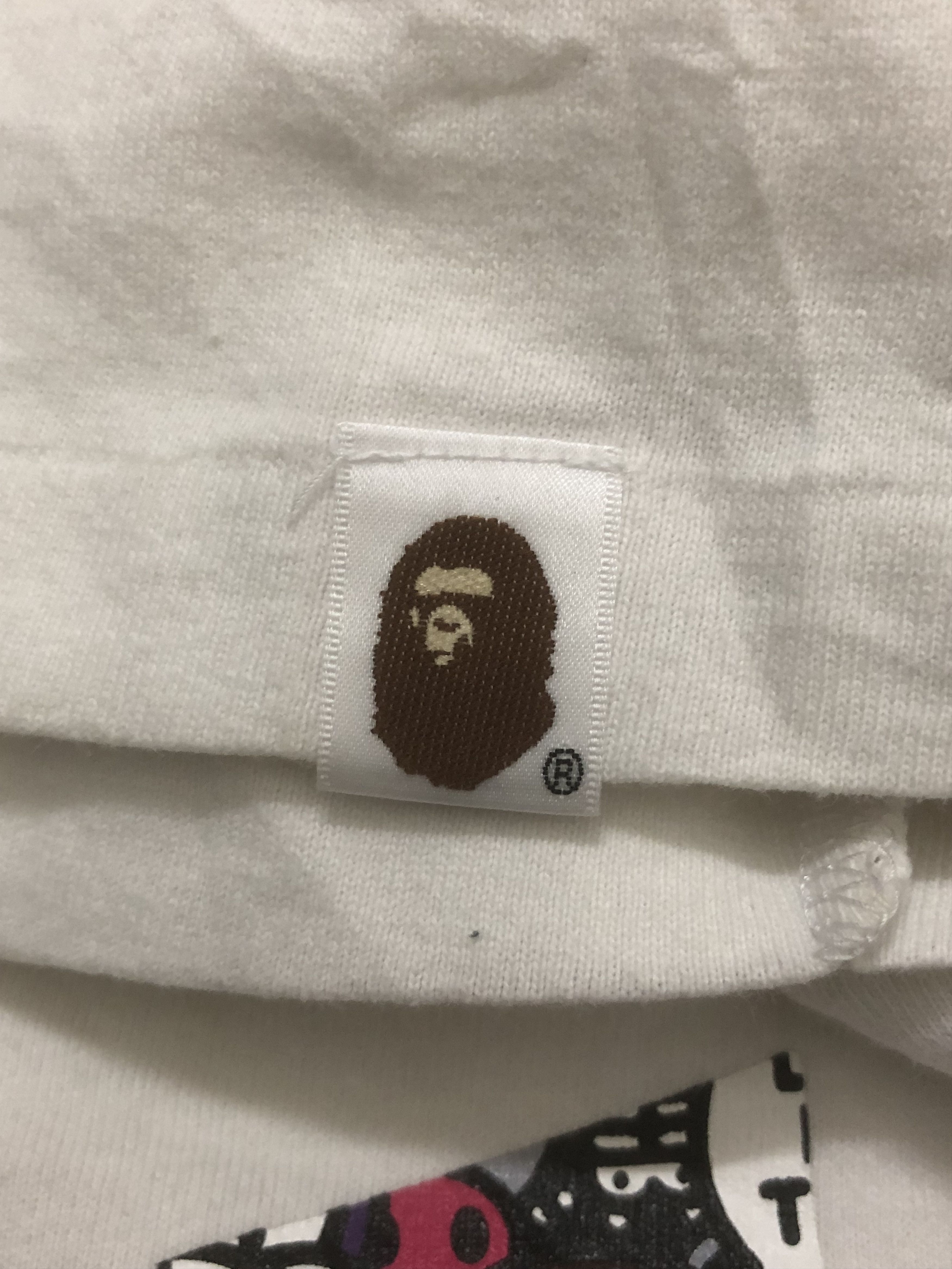 Bape Milo All Animals Bape Sta Tee Size US L / EU 52-54 / 3 - 7 Thumbnail