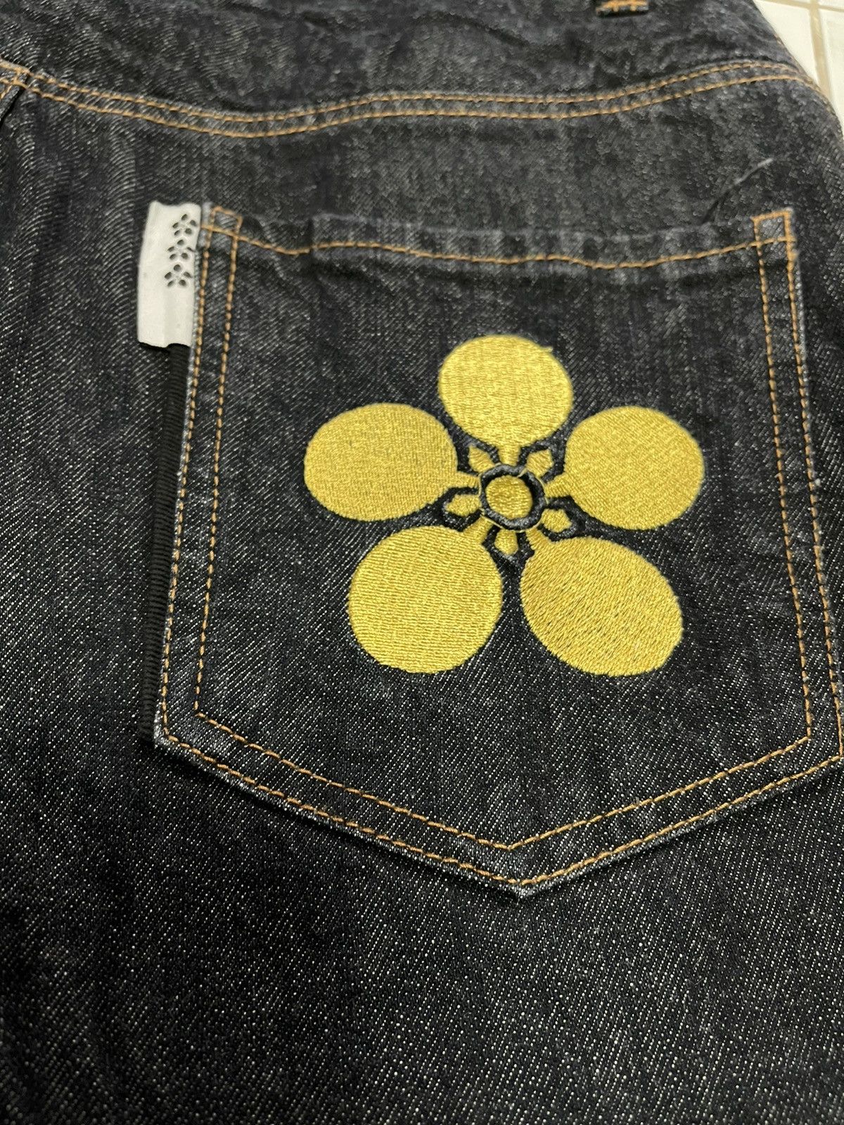 Japanese Brand × Vintage Vintage Japanese Art Design Jeans Size US 33 - 5 Thumbnail