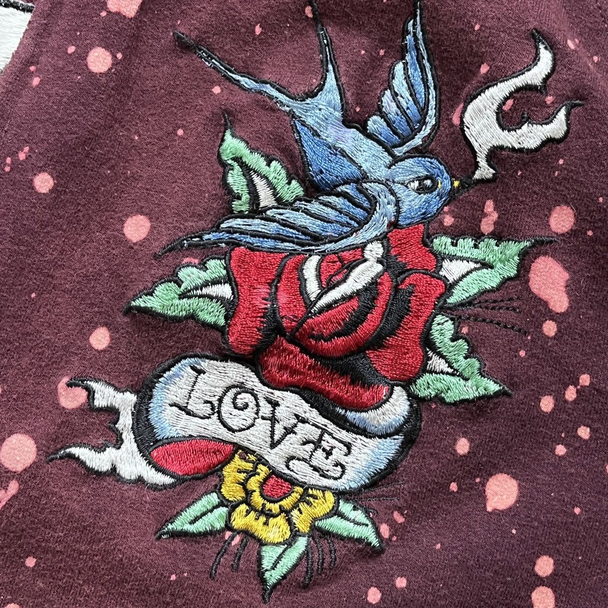 Christian Audigier × Ed Hardy × Vintage Ed Hardy Love Is A Gamble By Christian Audigier Size US S / EU 44-46 / 1 - 6 Thumbnail