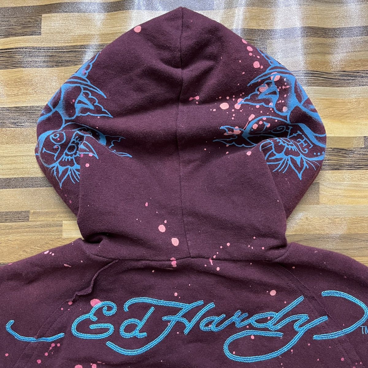 Christian Audigier × Ed Hardy × Vintage Ed Hardy Love Is A Gamble By Christian Audigier Size US S / EU 44-46 / 1 - 18 Thumbnail