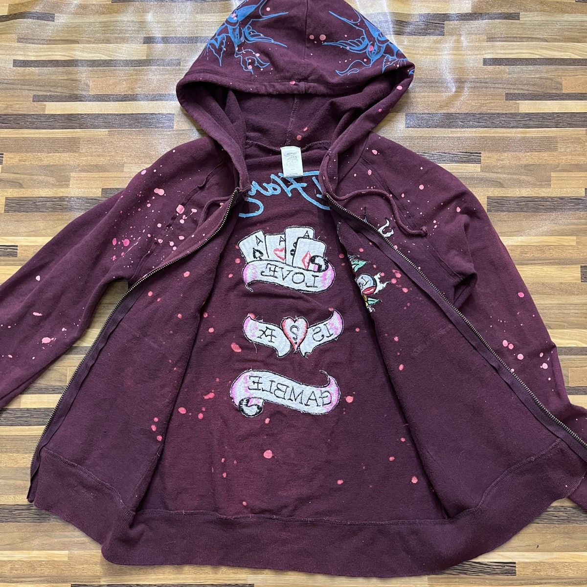Christian Audigier × Ed Hardy × Vintage Ed Hardy Love Is A Gamble By Christian Audigier Size US S / EU 44-46 / 1 - 10 Thumbnail