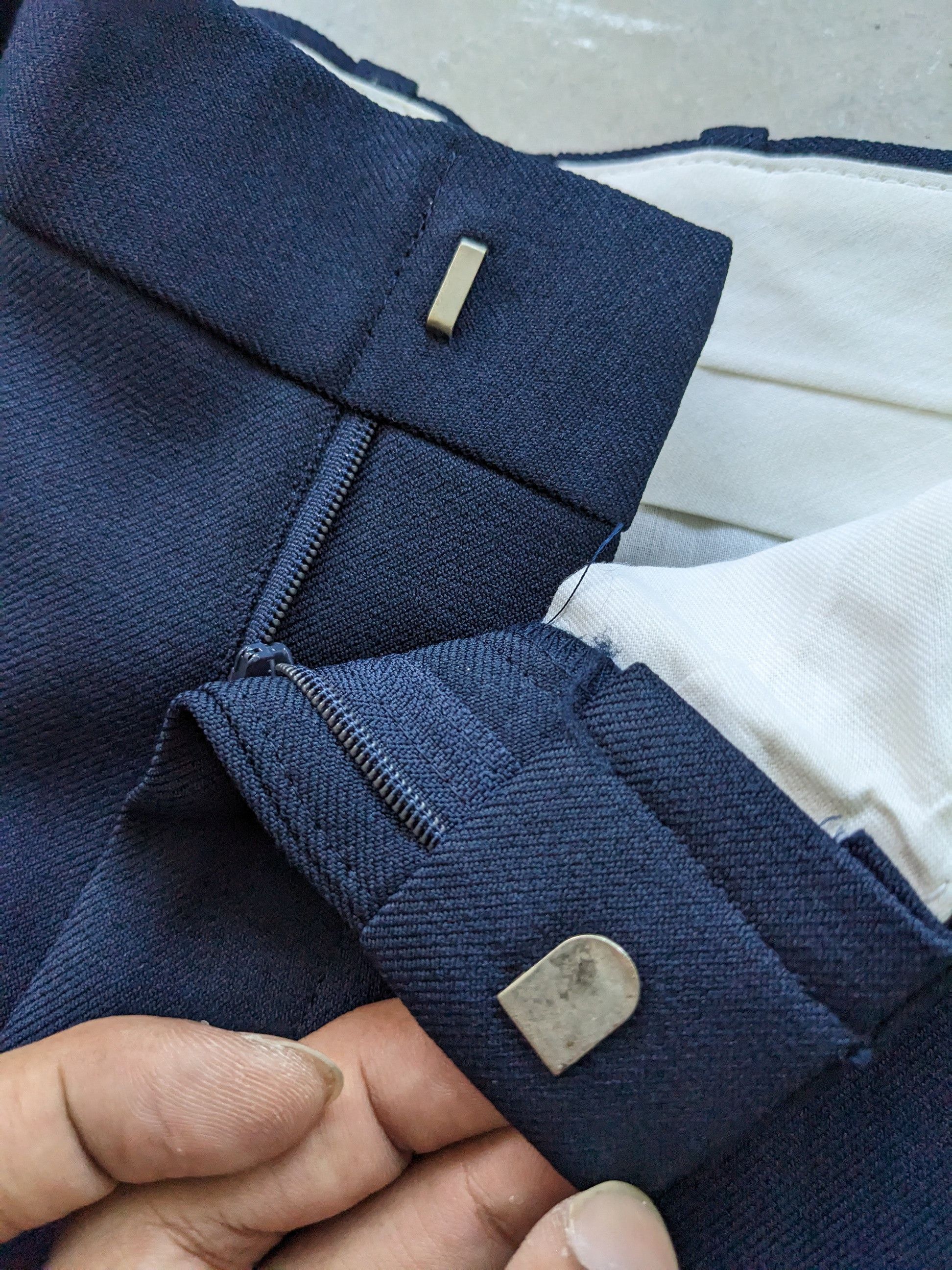 Burlington × Farah × Vintage Farah Casual Pants Fabric by Burlington Size 27" / US 4 / IT 40 - 3 Thumbnail