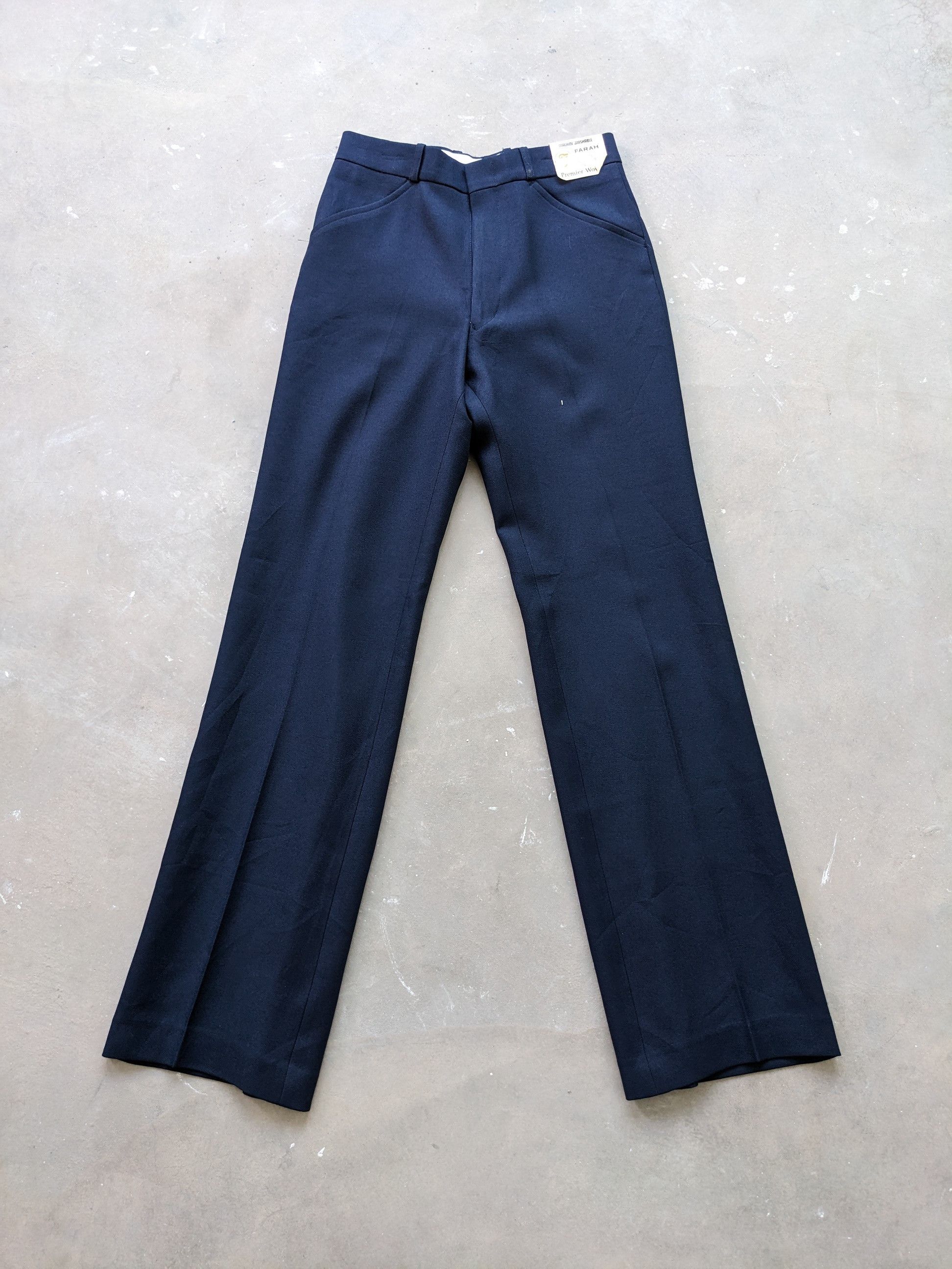 Burlington × Farah × Vintage Farah Casual Pants Fabric by Burlington Size 27" / US 4 / IT 40 - 1 Thumbnail