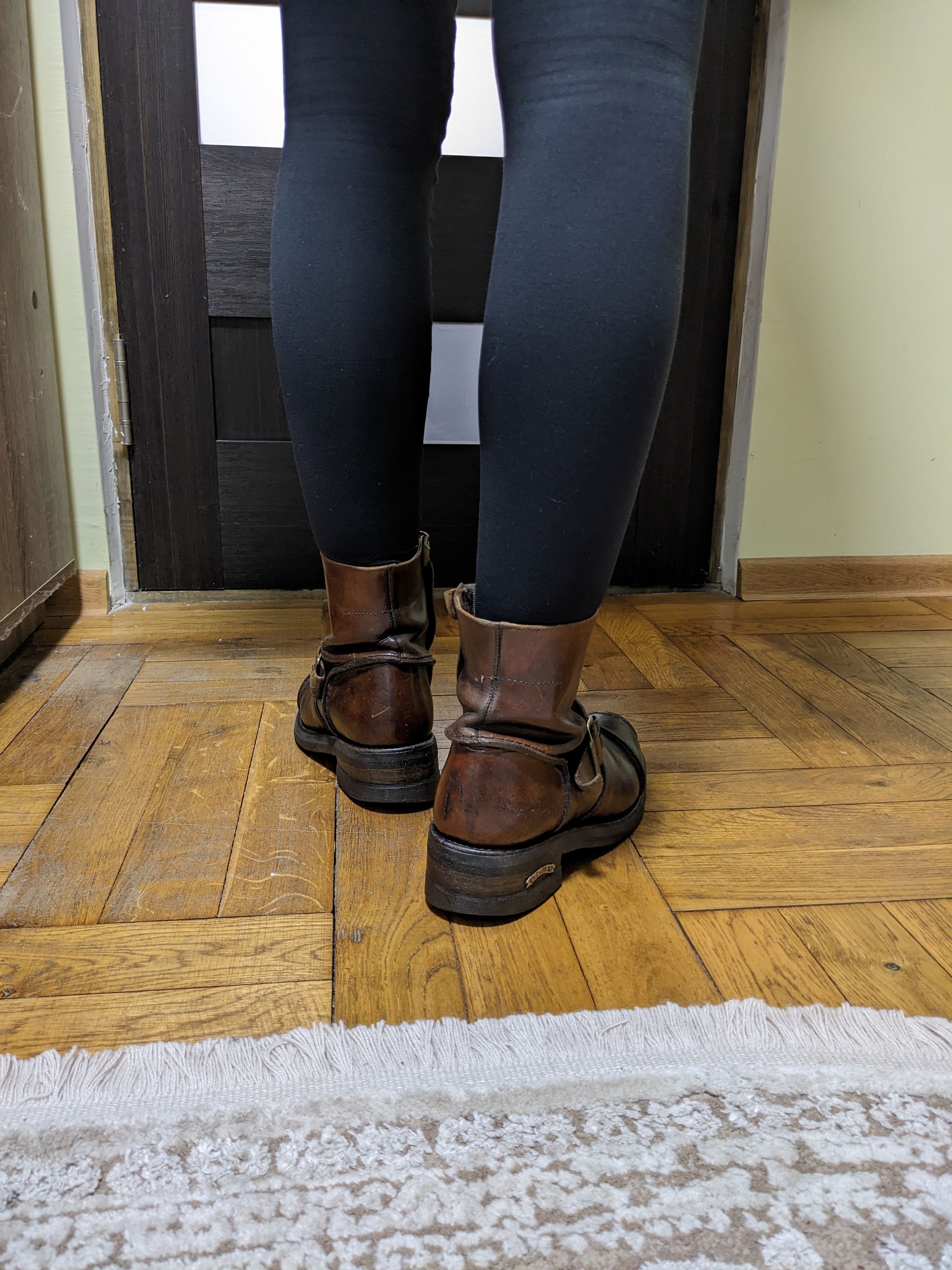 Cowboy Equipment × Genuine Leather × Sendra Sendra Spanish Western women's leather zip boots, buffalo Size US 10 / IT 40 - 20 Thumbnail
