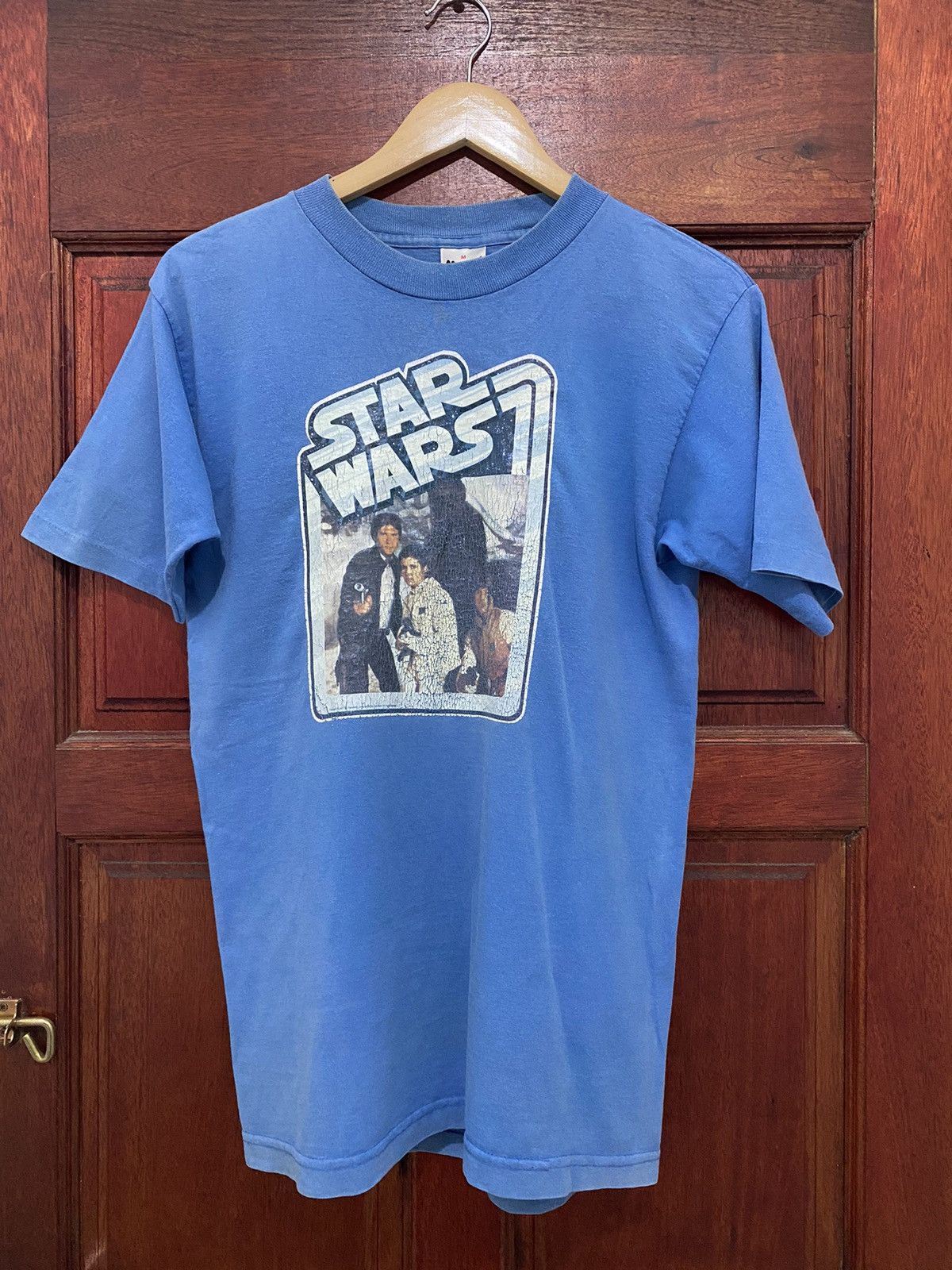 Star Wars 🔥Rare Vintage 90s Star Wars Made Usa Size US M / EU 48-50 / 2 - 1 Thumbnail