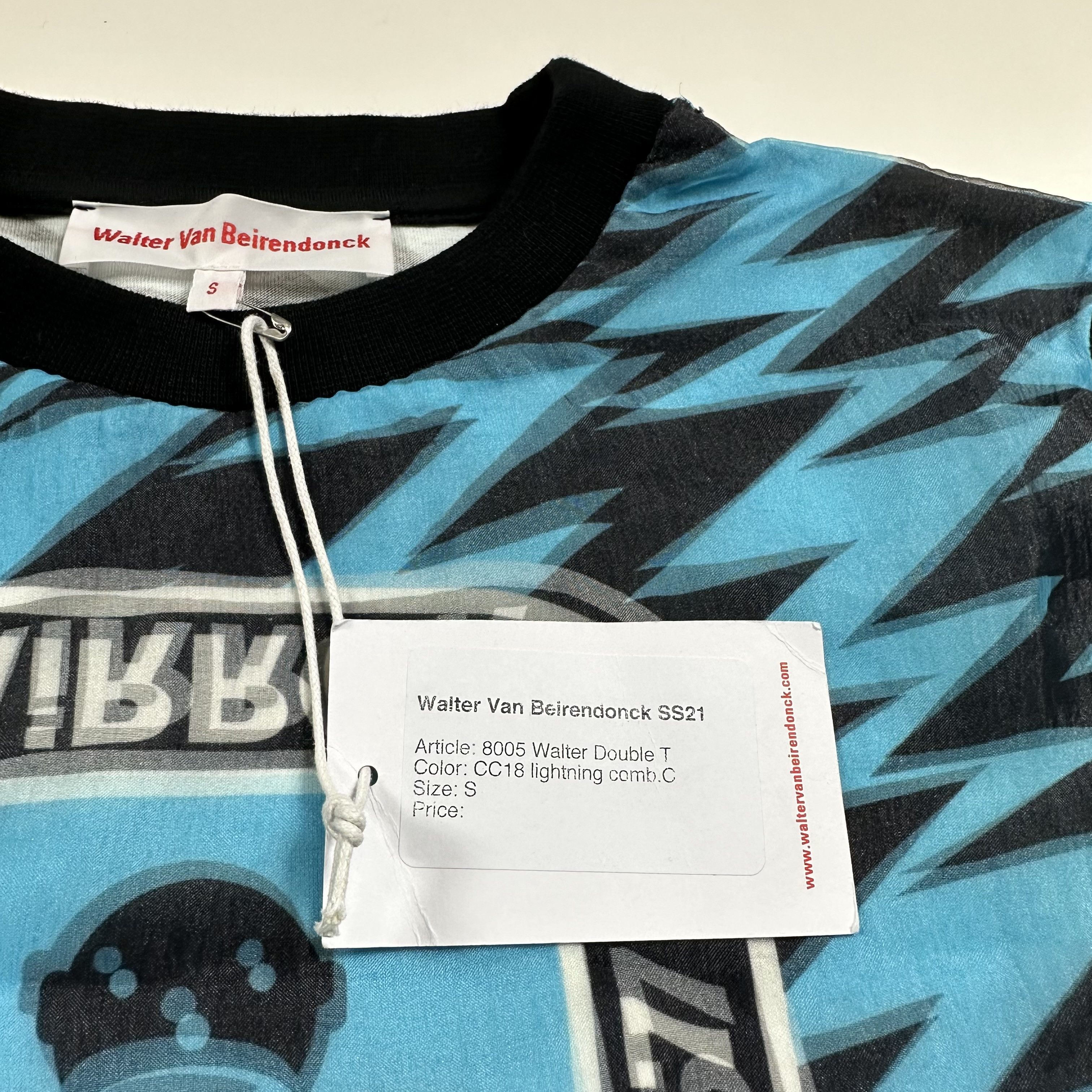 Walter Van Beirendonck BNWT SS21 Walter Double T Size US S / EU 44-46 / 1 - 5 Thumbnail
