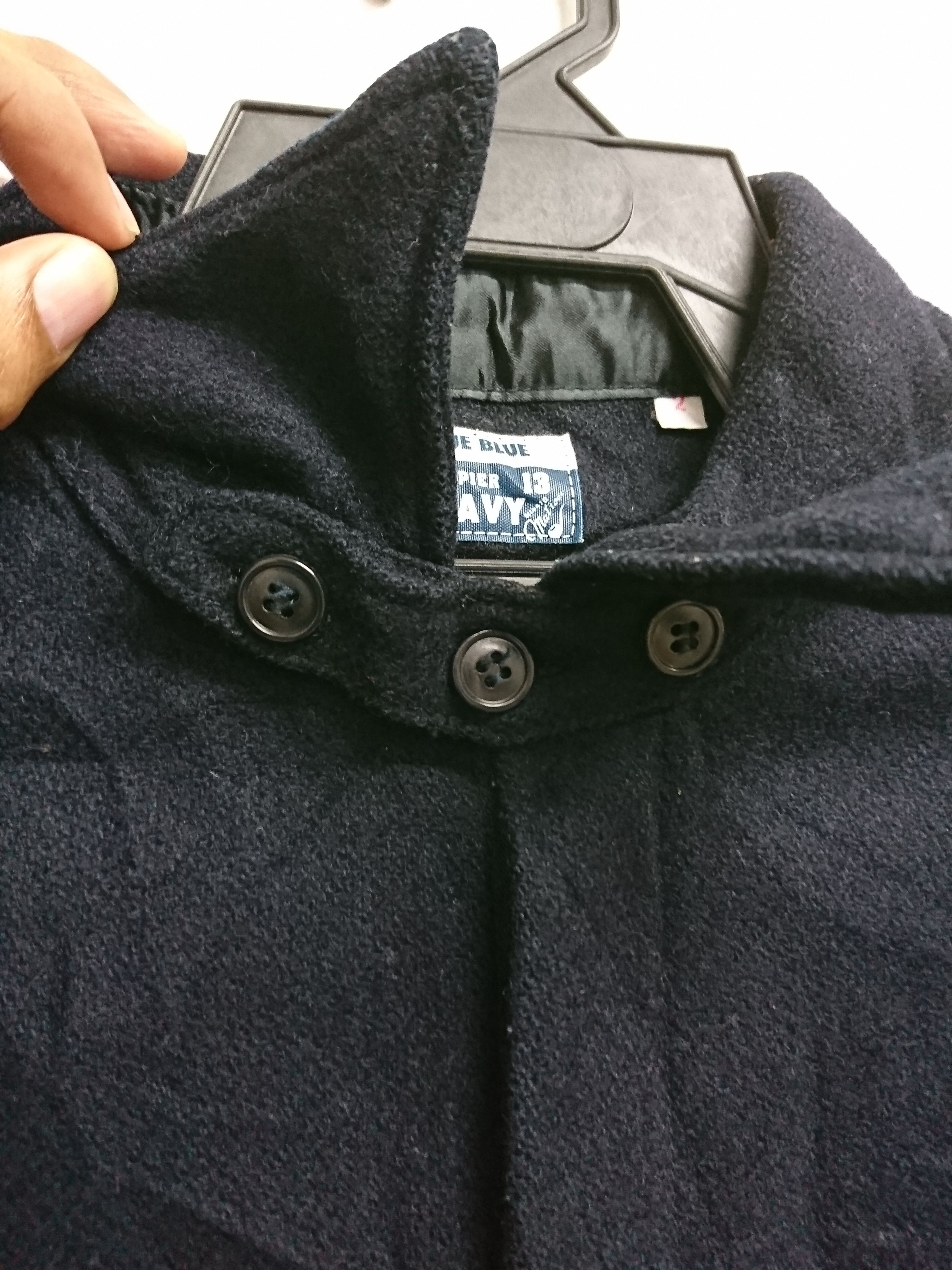 Blue Blue Japan Blue Blue Zipper Wool Shirt Size US M / EU 48-50 / 2 - 5 Thumbnail