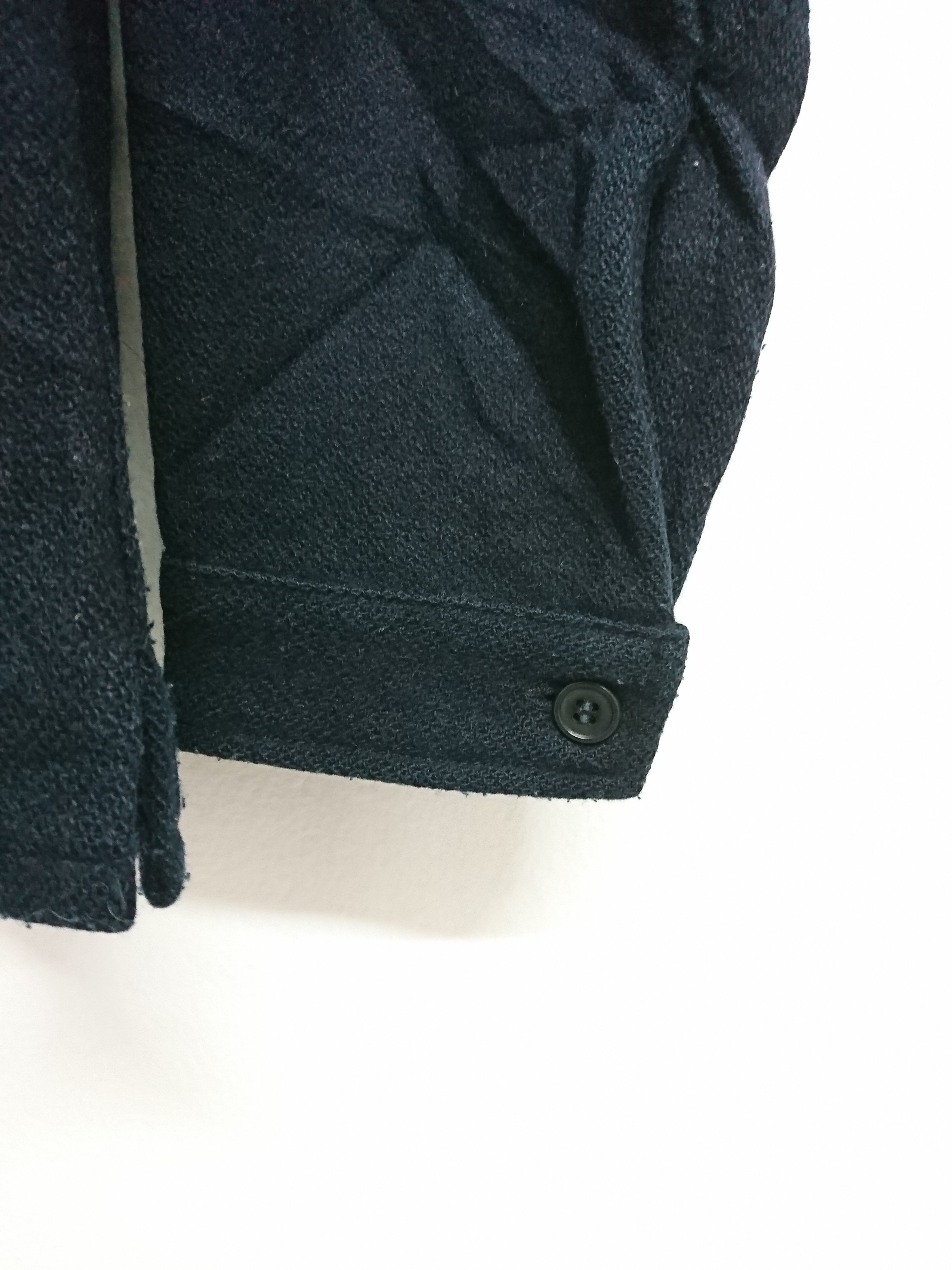 Blue Blue Japan Blue Blue Zipper Wool Shirt Size US M / EU 48-50 / 2 - 4 Thumbnail
