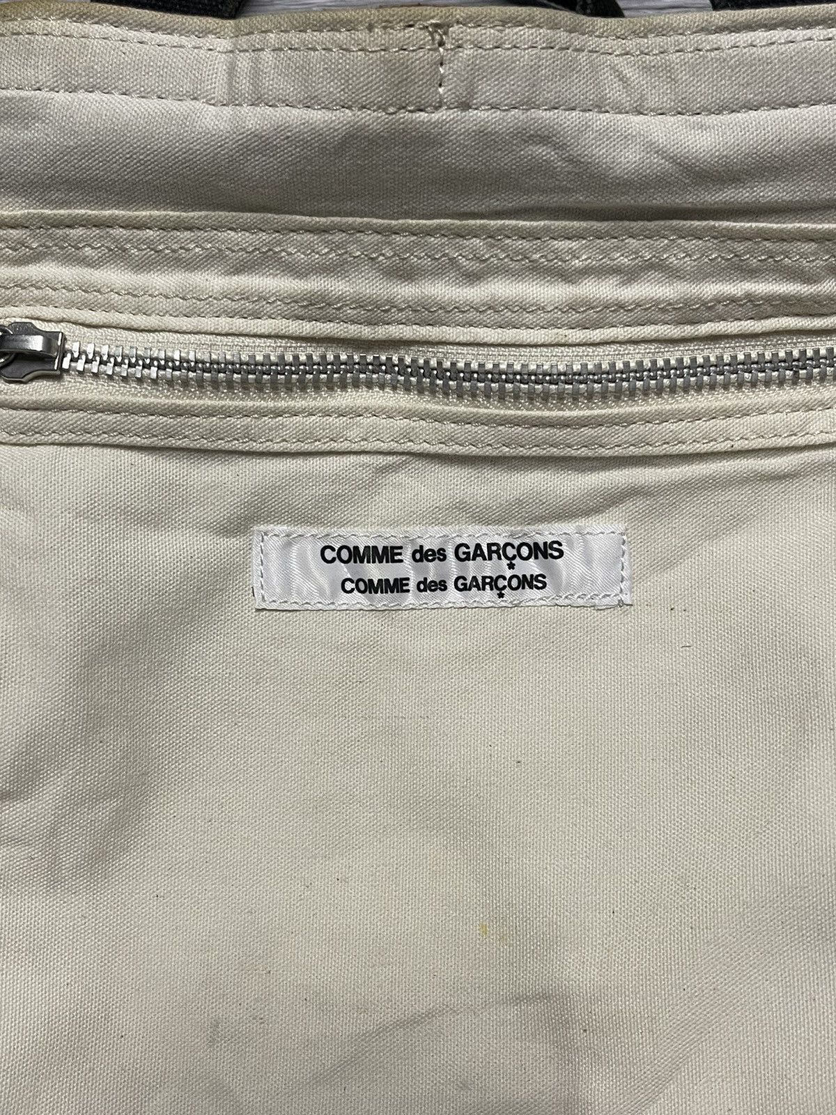 Comme des Garcons × Comme des Garcons Homme × Vintage Vintage Comme Des Garçons Small Tote Bag Size ONE SIZE - 13 Thumbnail