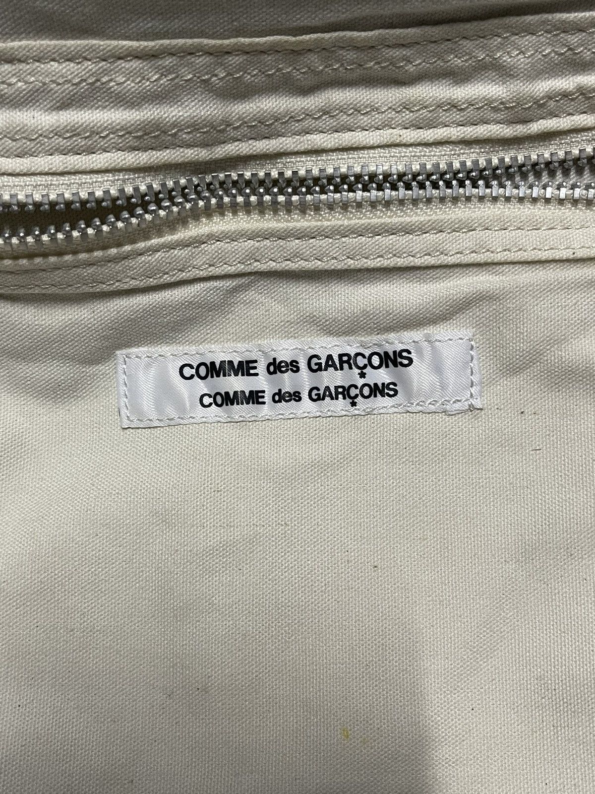 Comme des Garcons × Comme des Garcons Homme × Vintage Vintage Comme Des Garçons Small Tote Bag Size ONE SIZE - 14 Thumbnail