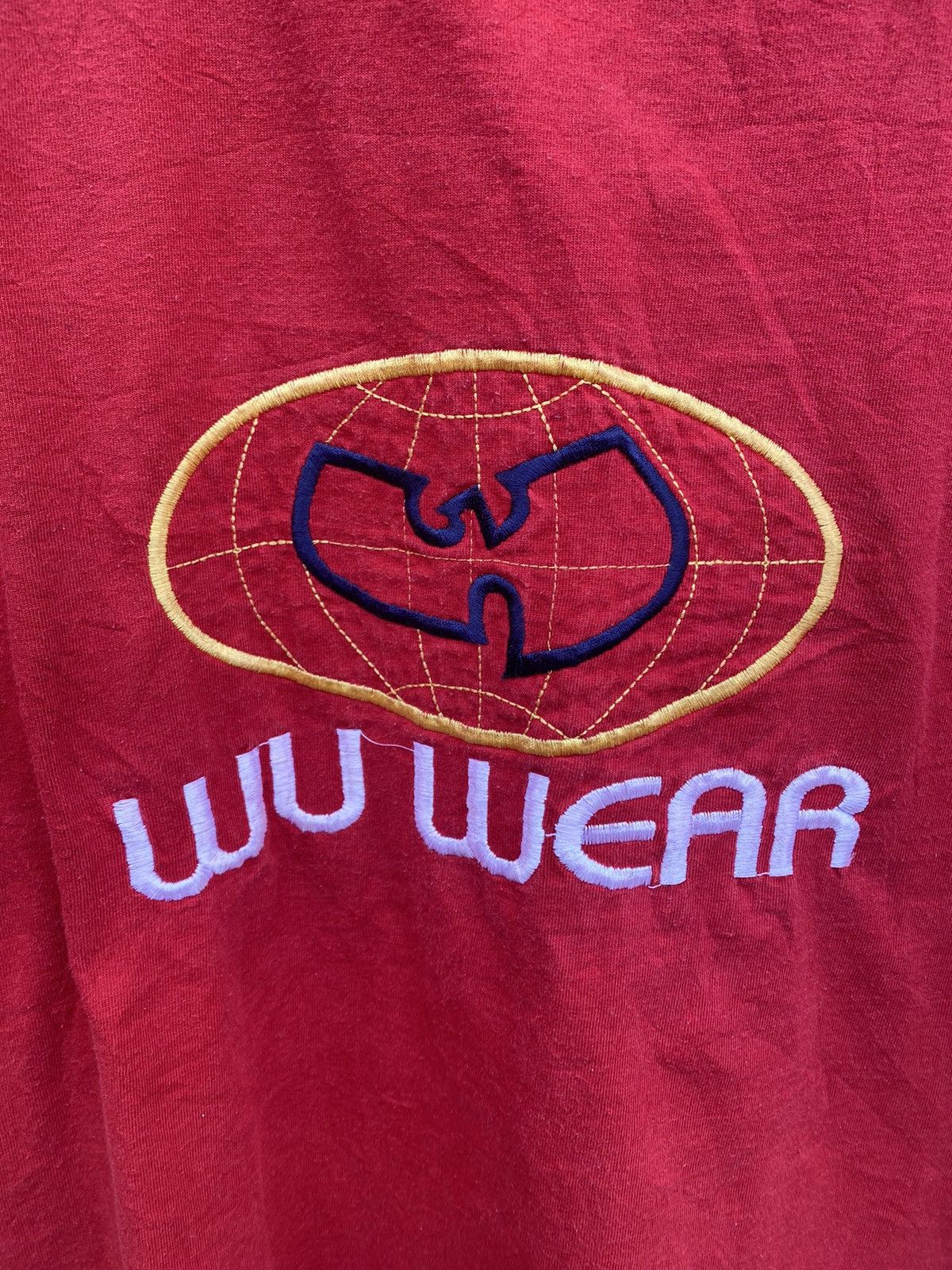 Vintage × Wu-Tang Clan Vintage Wutang Wu Wear Embroidery Tee Size US XL / EU 56 / 4 - 4 Thumbnail