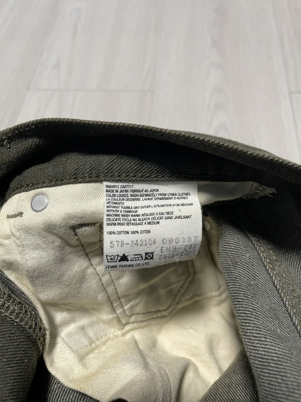 Edwin × Japanese Brand × Margaret Howell Vintage Edwin X Margaret Howell Rare Design Japanese Brand Size US 27 - 7 Thumbnail