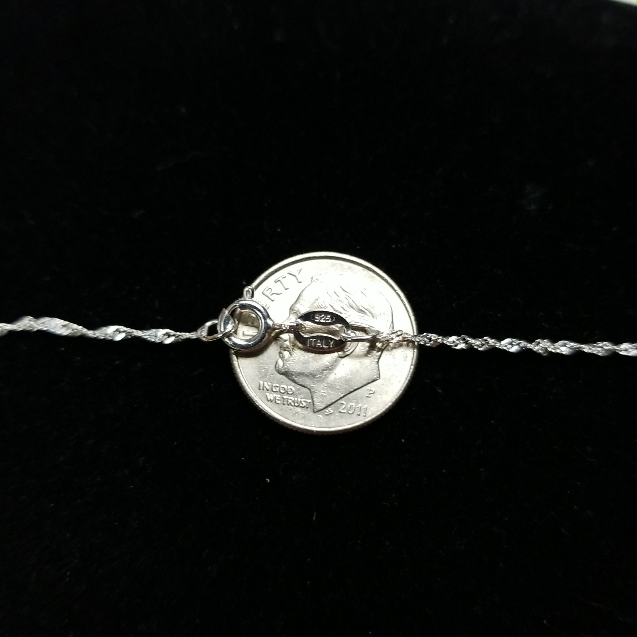 Dior Dior Circle Pendant on Sterling Silver Chain/Necklace Size ONE SIZE - 4 Thumbnail