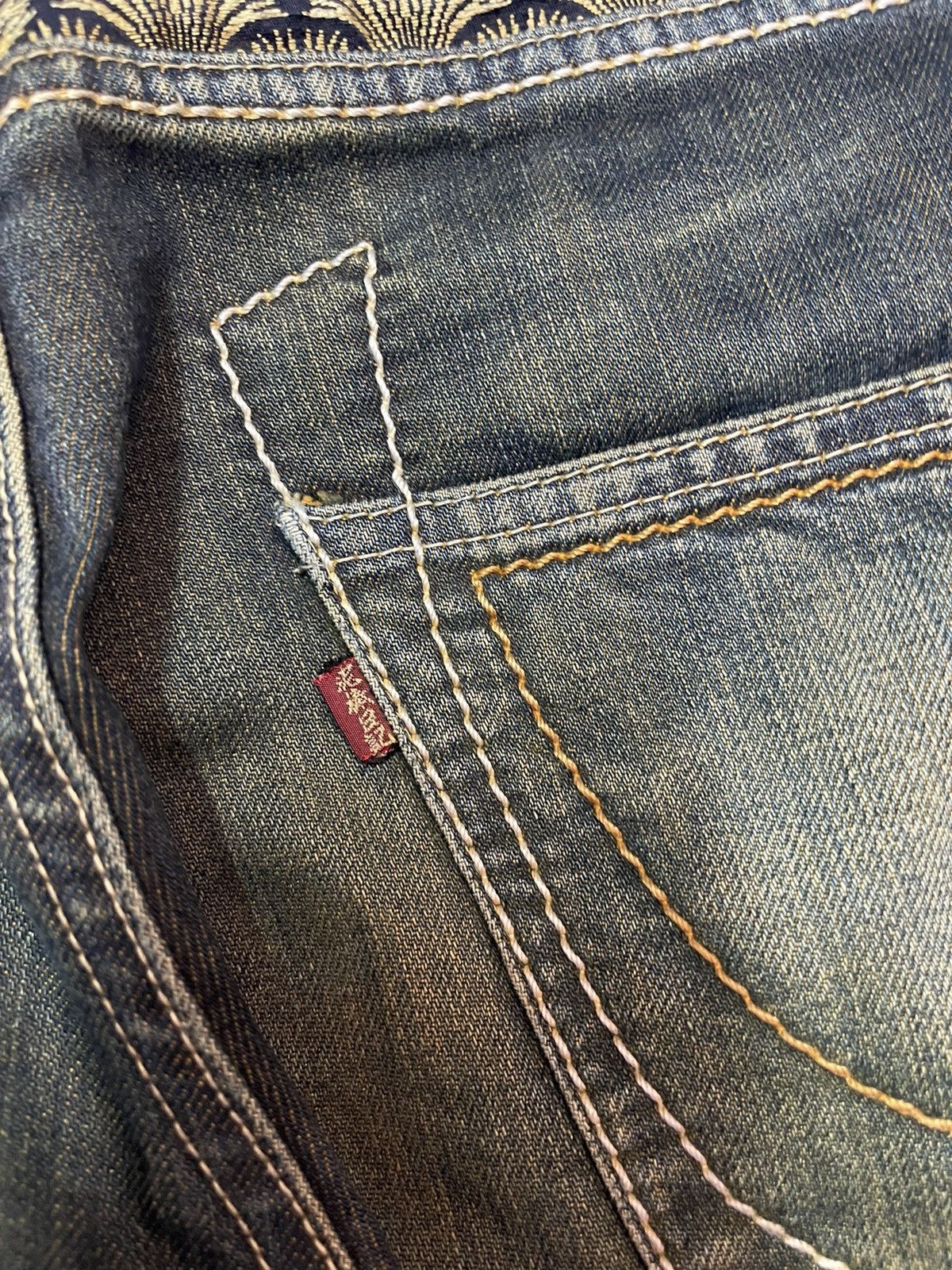 Japanese Brand × Vintage Vintage Jeans Rare Design Japan Traditional Size US 34 / EU 50 - 9 Thumbnail