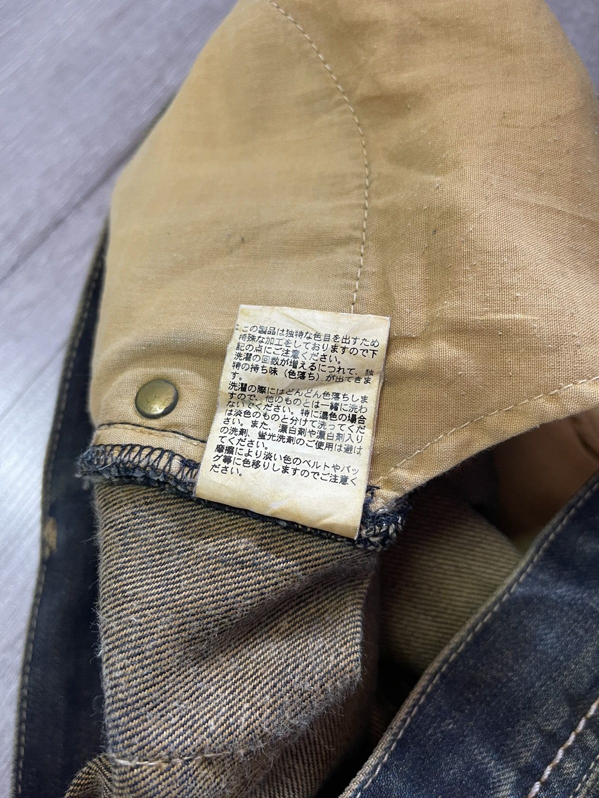 Japanese Brand × Vintage Vintage Jeans Rare Design Japan Traditional Size US 34 / EU 50 - 18 Thumbnail
