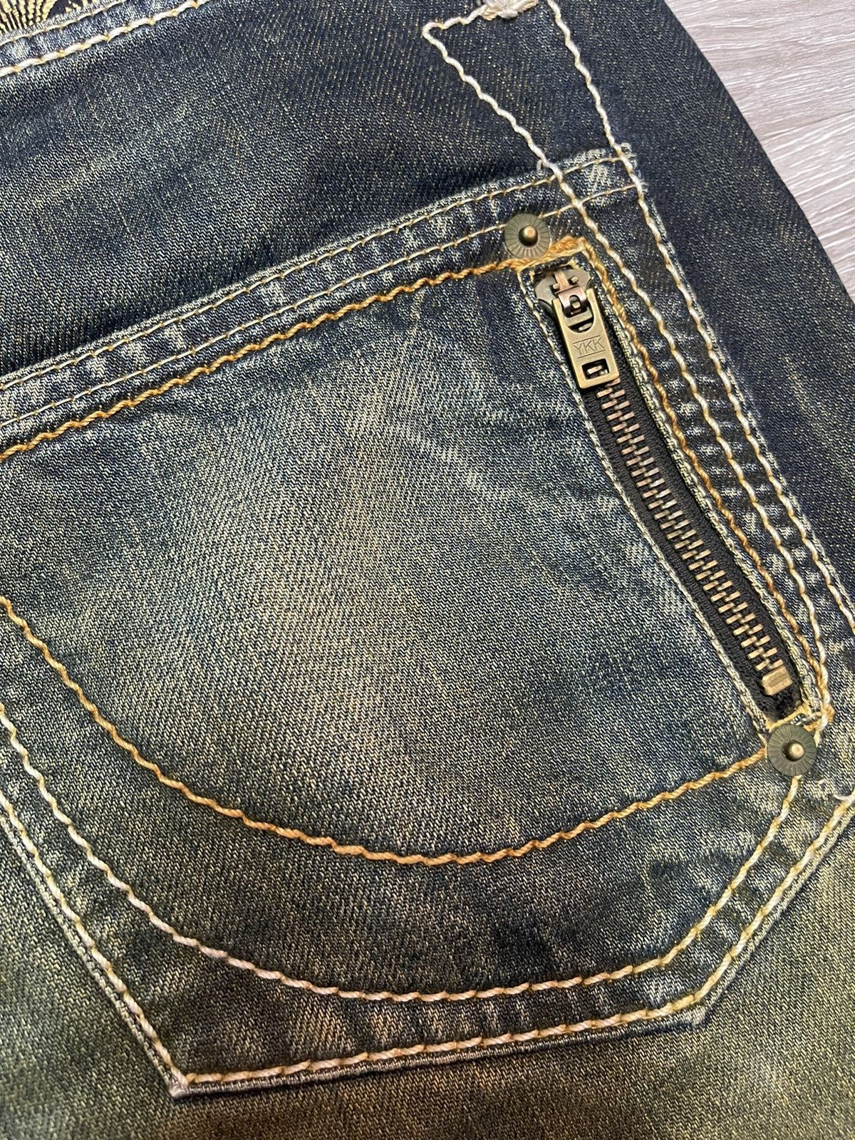 Japanese Brand × Vintage Vintage Jeans Rare Design Japan Traditional Size US 34 / EU 50 - 10 Thumbnail