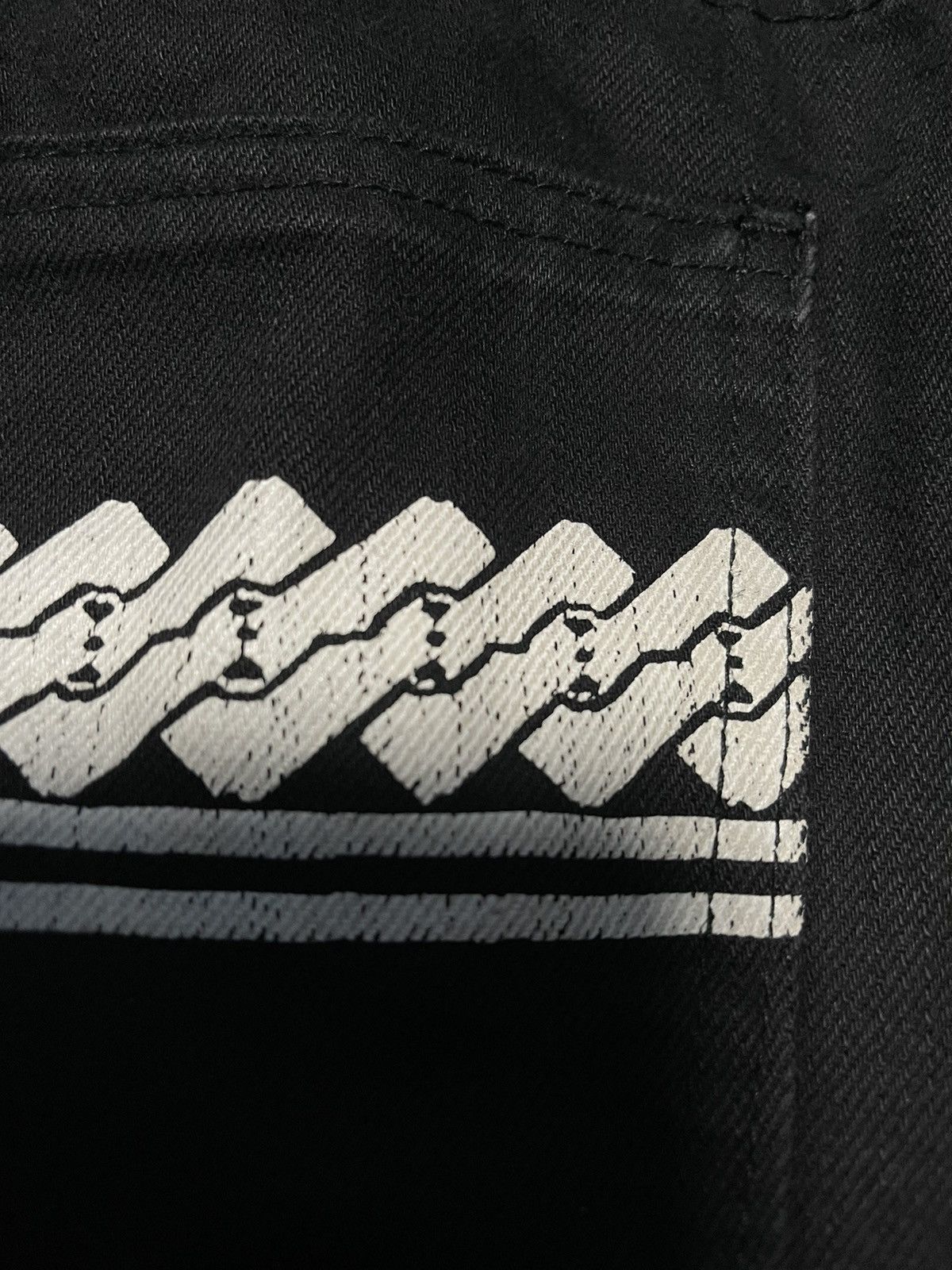 Japanese Brand × Vintage Vintage Japanese Traditional Jeans Fish Motif Size US 31 - 6 Thumbnail