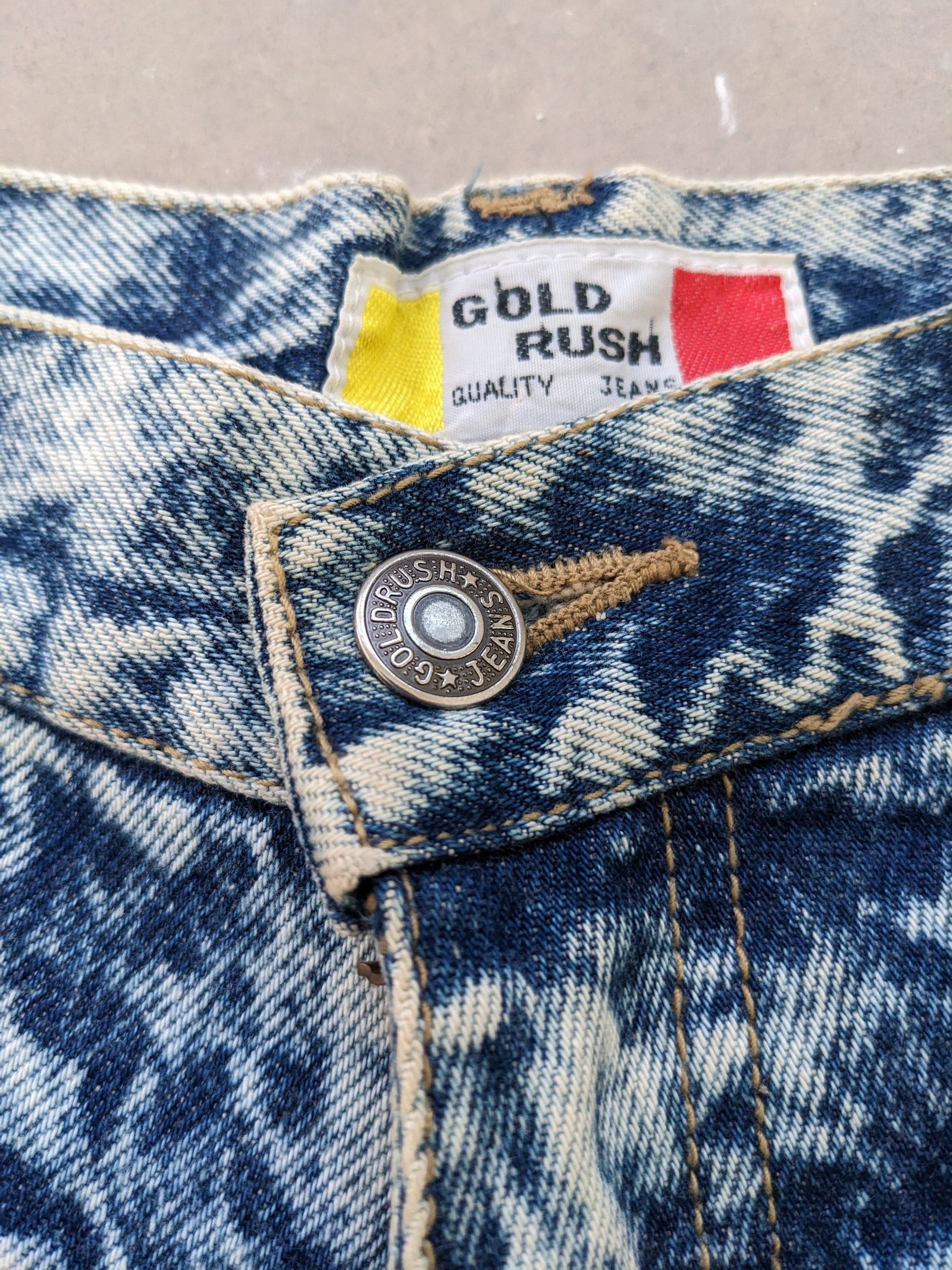 Japanese Brand × Vintage Vintage Gold Rush Acid Wash Denim Kapital Style Size US 30 / EU 46 - 6 Thumbnail