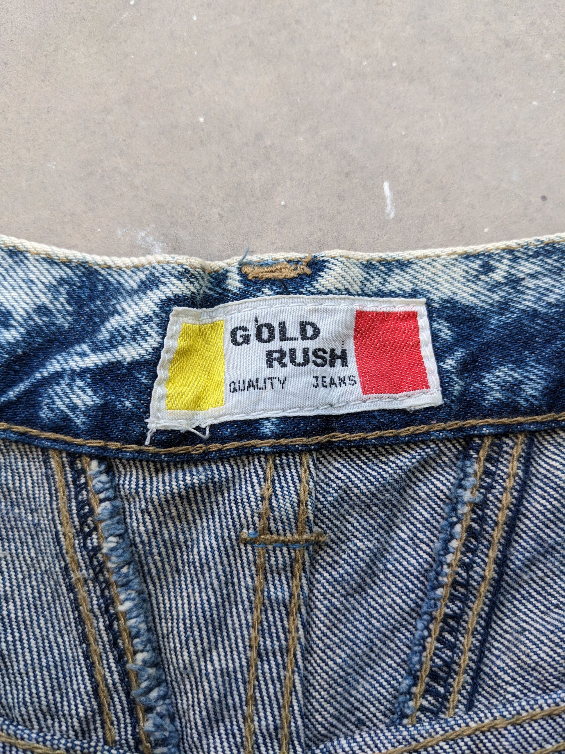Japanese Brand × Vintage Vintage Gold Rush Acid Wash Denim Kapital Style Size US 30 / EU 46 - 8 Thumbnail