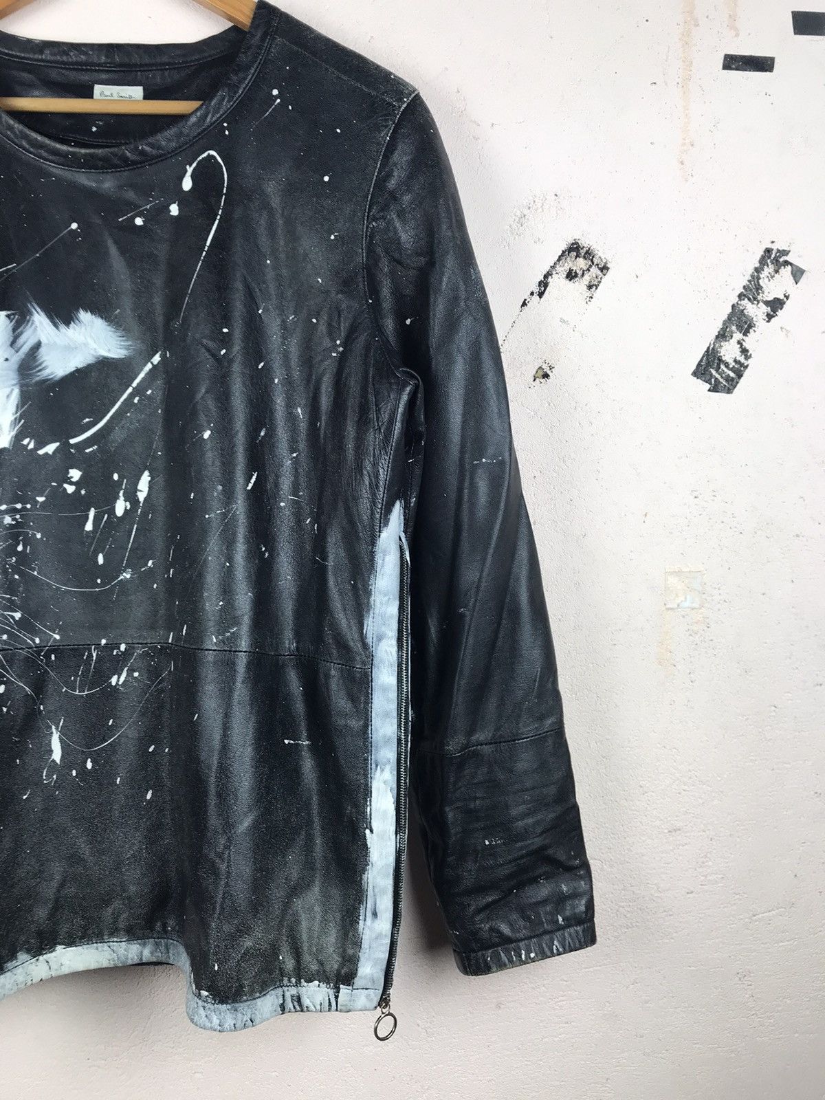 Very Rare Vintage distressed Painted art design Paul Smith