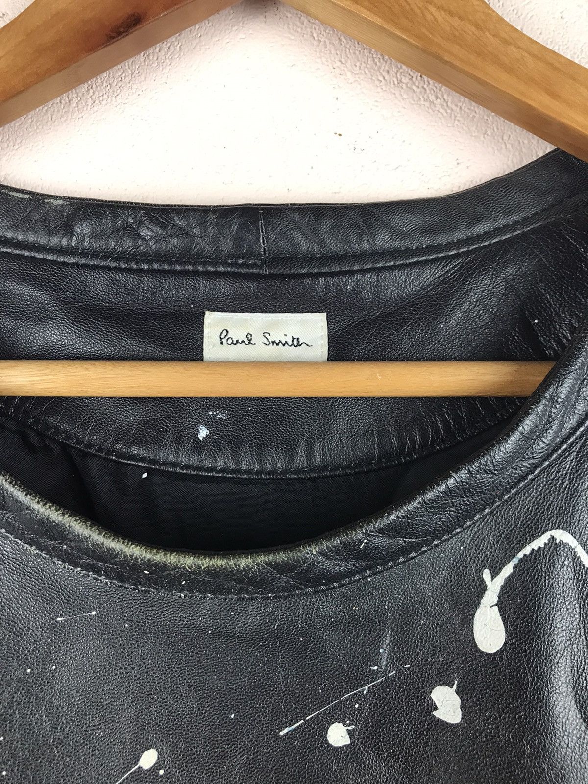 Very Rare Vintage distressed Painted art design Paul Smith