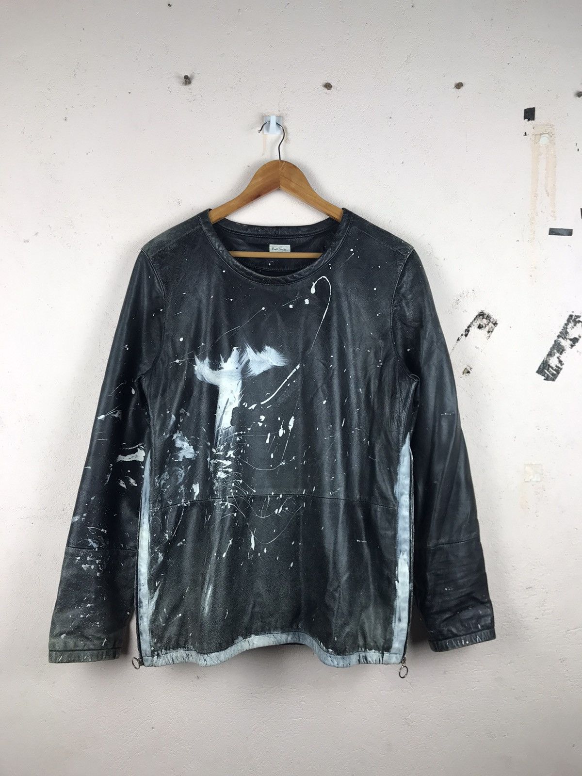 Very Rare Vintage distressed Painted art design Paul Smith