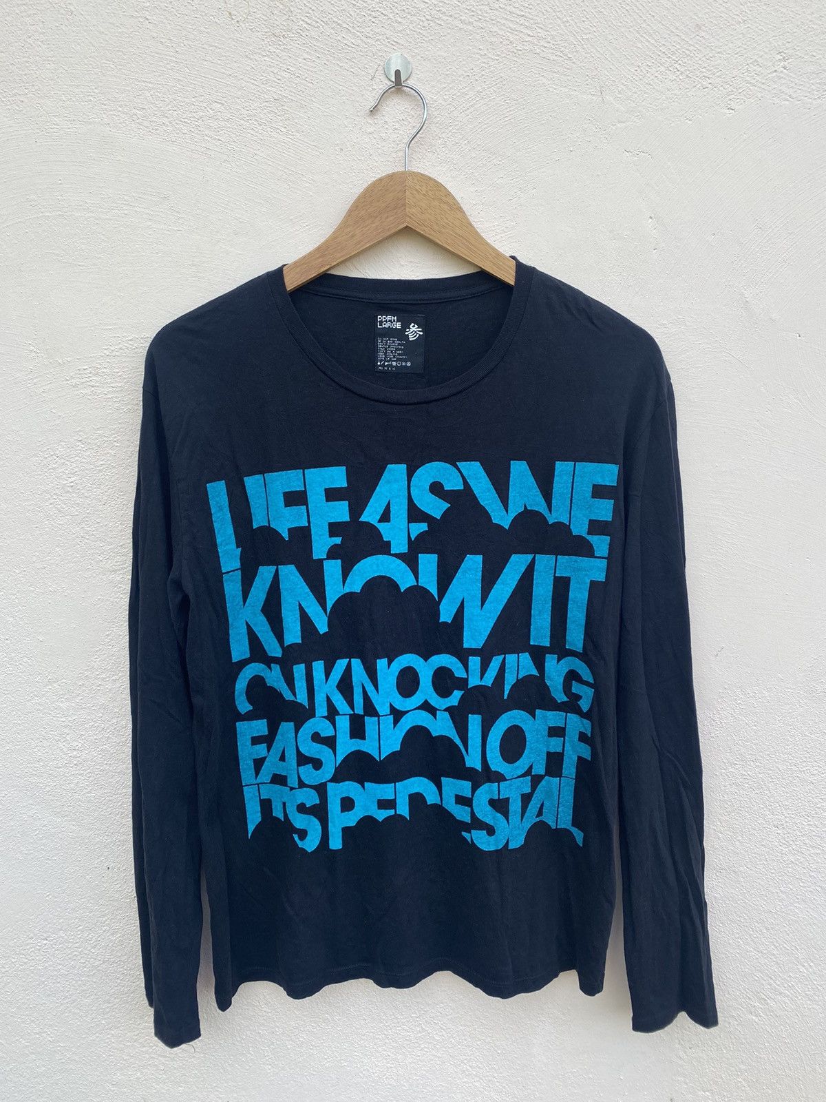 PPFM PPFM Poem Long Sleeve Tee Size US L / EU 52-54 / 3 - 1 Thumbnail