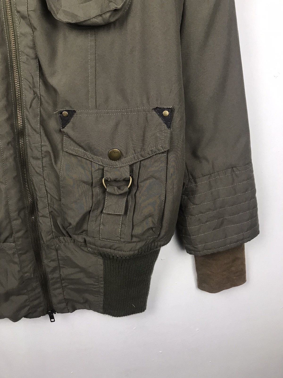 If Six Was Nine × Japanese Brand × Le Grande Bleu (L.G.B.) Vintage if six was nine Punk Not Death Mohair Jacket Size US M / EU 48-50 / 2 - 7 Thumbnail