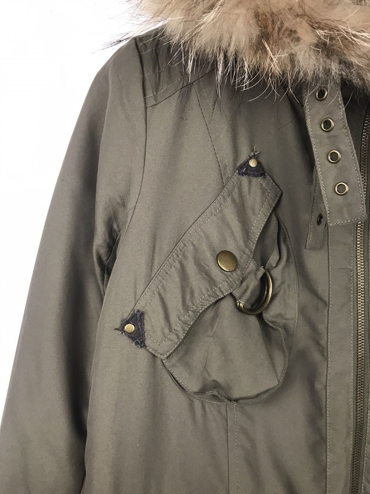 If Six Was Nine × Japanese Brand × Le Grande Bleu (L.G.B.) Vintage if six was nine Punk Not Death Mohair Jacket Size US M / EU 48-50 / 2 - 6 Thumbnail