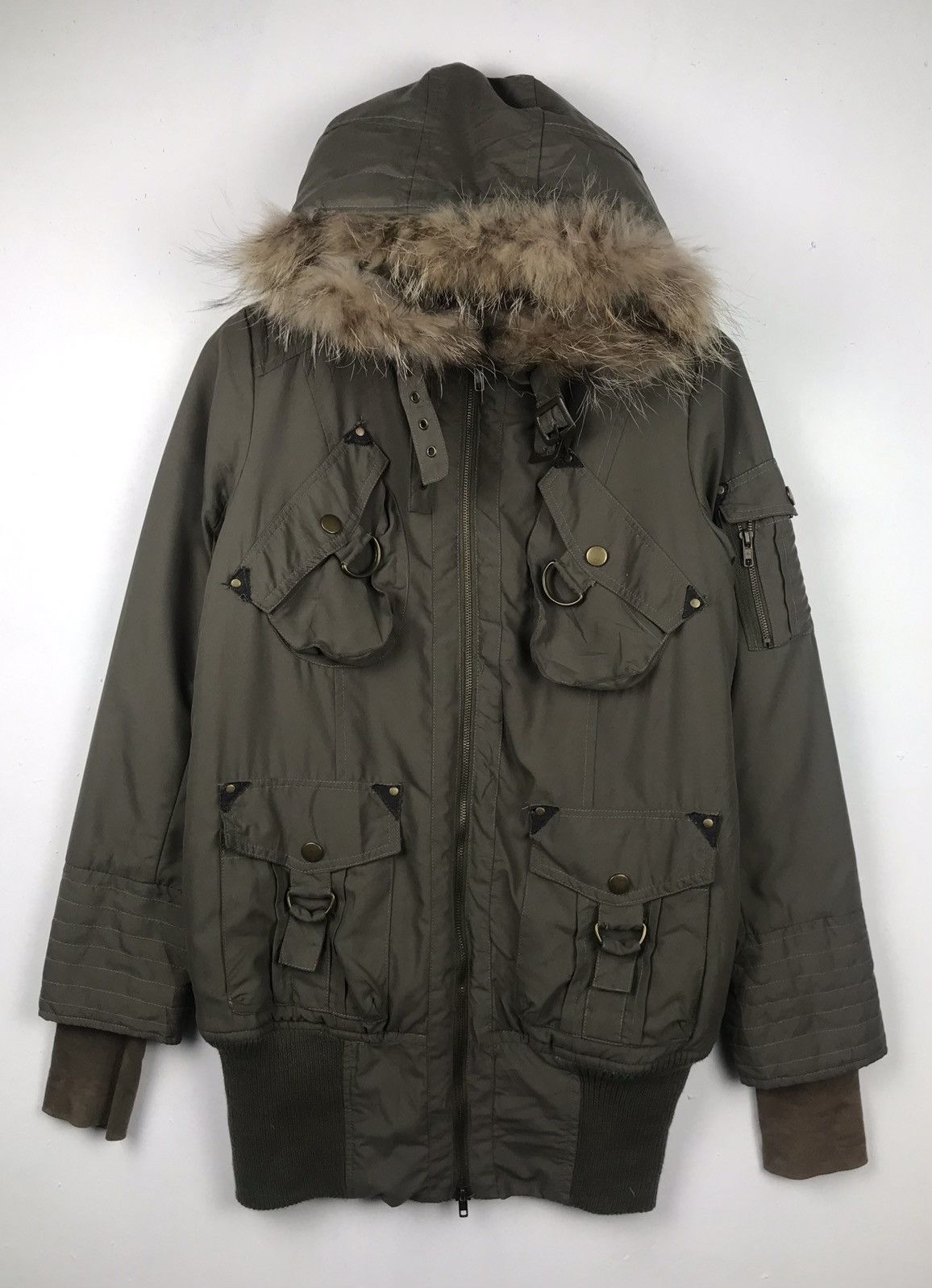 If Six Was Nine × Japanese Brand × Le Grande Bleu (L.G.B.) Vintage if six was nine Punk Not Death Mohair Jacket Size US M / EU 48-50 / 2 - 1 Thumbnail