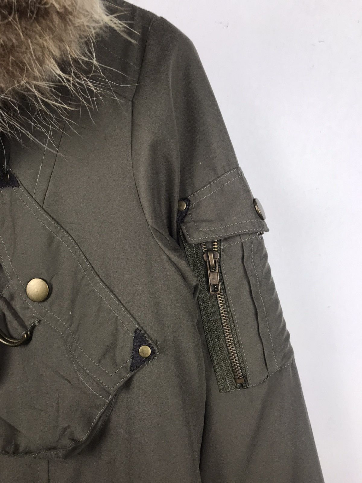 If Six Was Nine × Japanese Brand × Le Grande Bleu (L.G.B.) Vintage if six was nine Punk Not Death Mohair Jacket Size US M / EU 48-50 / 2 - 5 Thumbnail