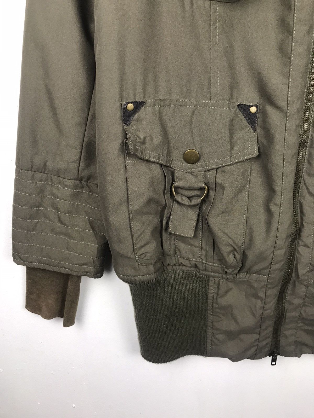 If Six Was Nine × Japanese Brand × Le Grande Bleu (L.G.B.) Vintage if six was nine Punk Not Death Mohair Jacket Size US M / EU 48-50 / 2 - 8 Thumbnail