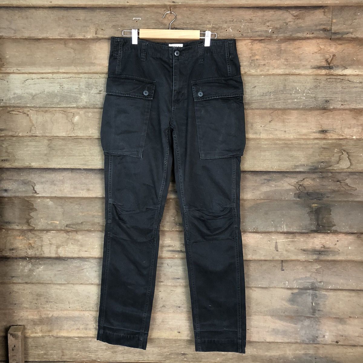 Avirex Monkey Pants Avirex Dark Blue Cargo Multipocket Pants #868 Size US 28 / EU 44 - 3 Thumbnail