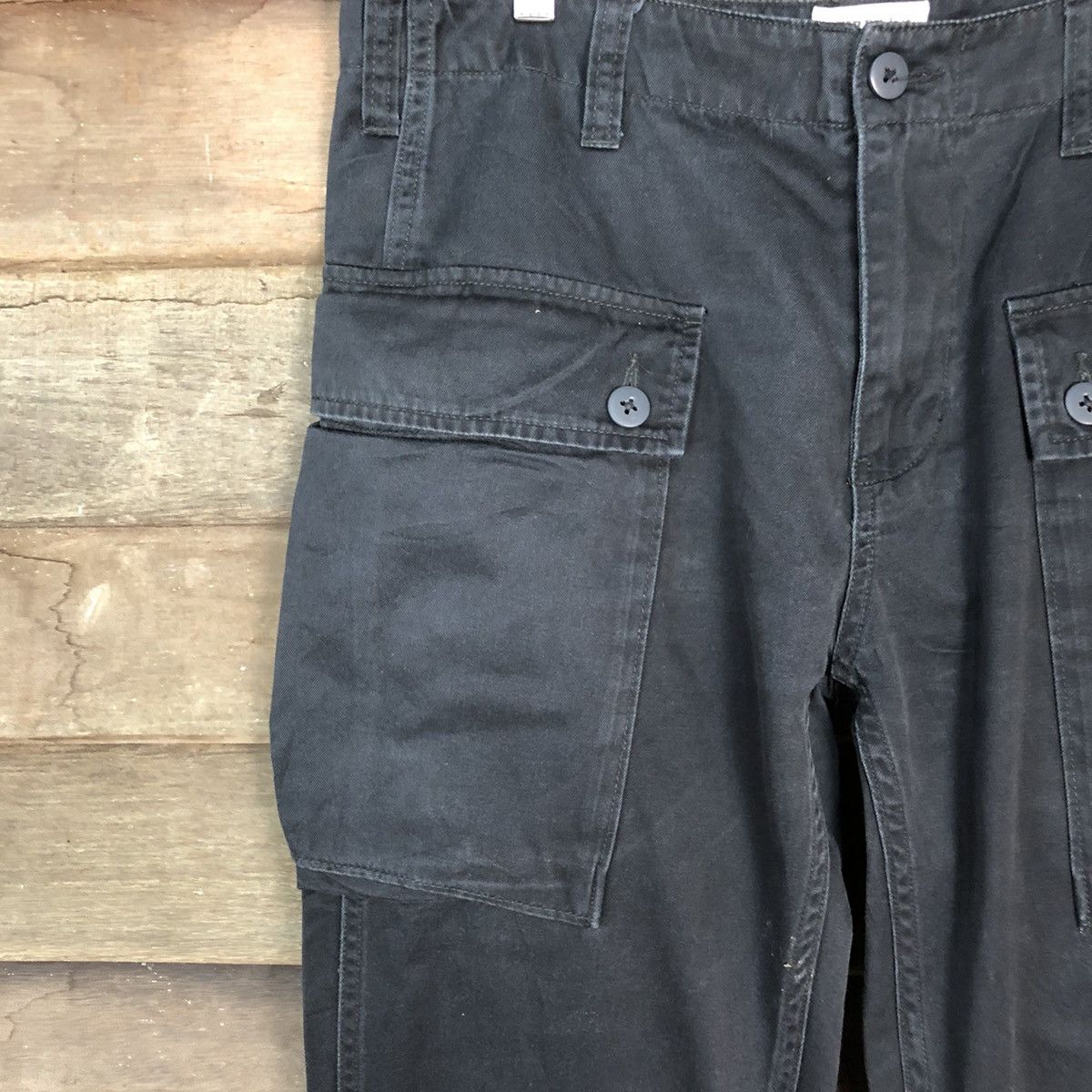 Avirex Monkey Pants Avirex Dark Blue Cargo Multipocket Pants #868 Size US 28 / EU 44 - 6 Thumbnail