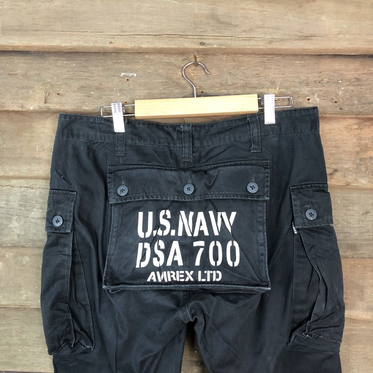 Avirex Monkey Pants Avirex Dark Blue Cargo Multipocket Pants #868 Size US 28 / EU 44 - 13 Thumbnail