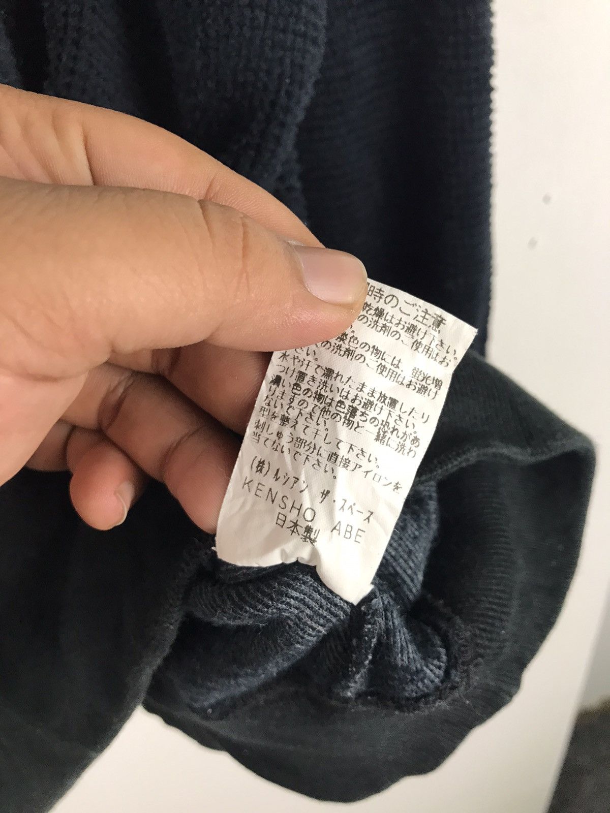 Japanese Brand × Kensho Abe × Vintage Very Rare Kensho Abe Half zipper Light Jacket Size US L / EU 52-54 / 3 - 7 Thumbnail