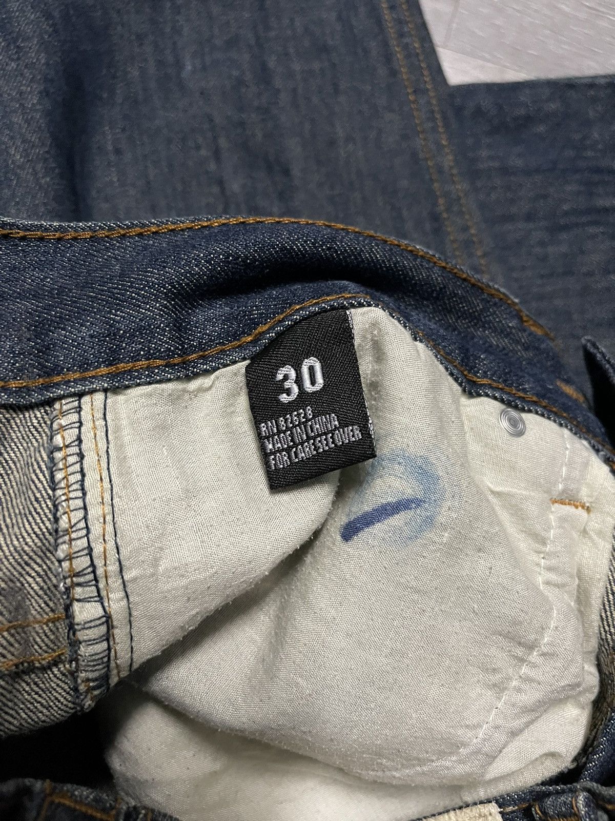 Hysteric Glamour × Japanese Brand Echo Park Denim Wear Rare Design Size US 30 / EU 46 - 13 Thumbnail