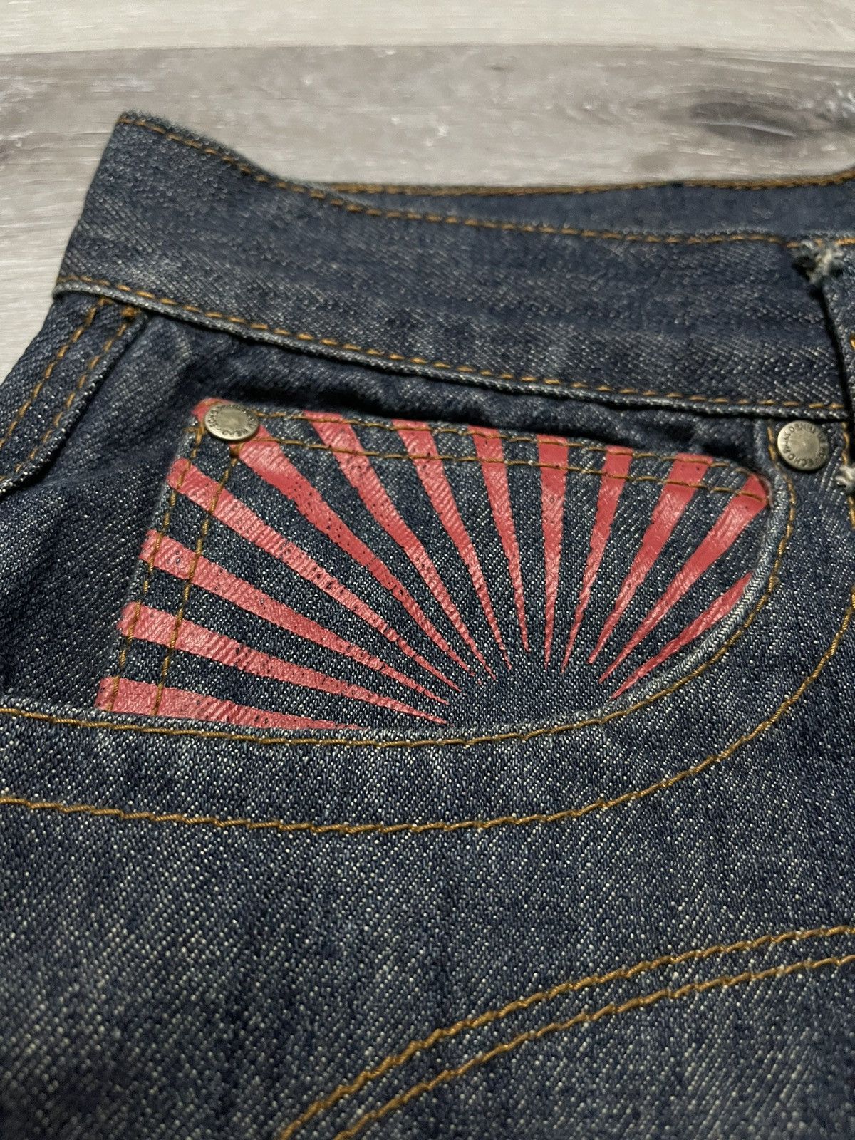 Hysteric Glamour × Japanese Brand Echo Park Denim Wear Rare Design Size US 30 / EU 46 - 4 Thumbnail