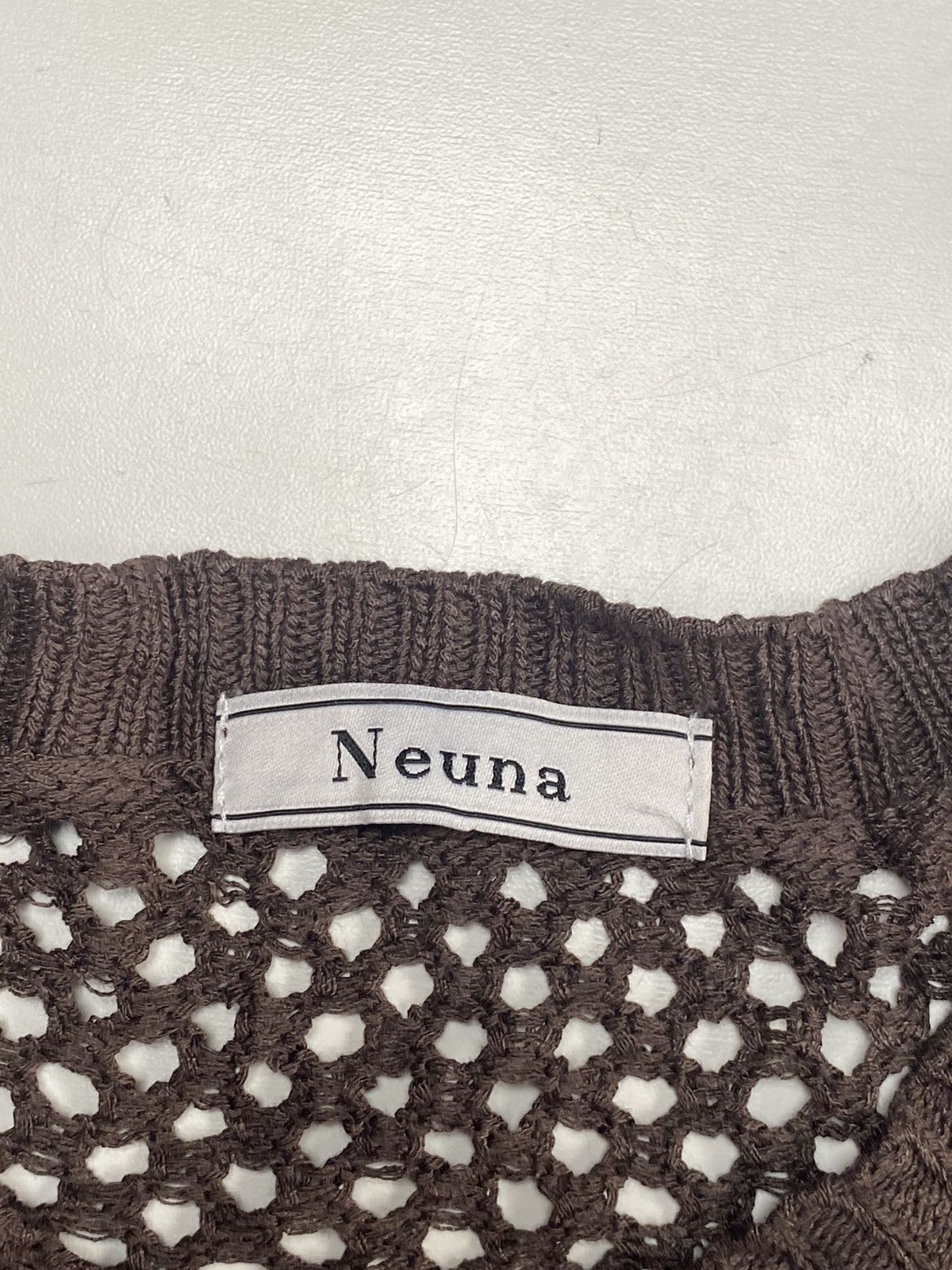 Japanese Brand 2000s Neuna - Open Knitted Vest/Tank Size US M / EU 48-50 / 2 - 3 Thumbnail