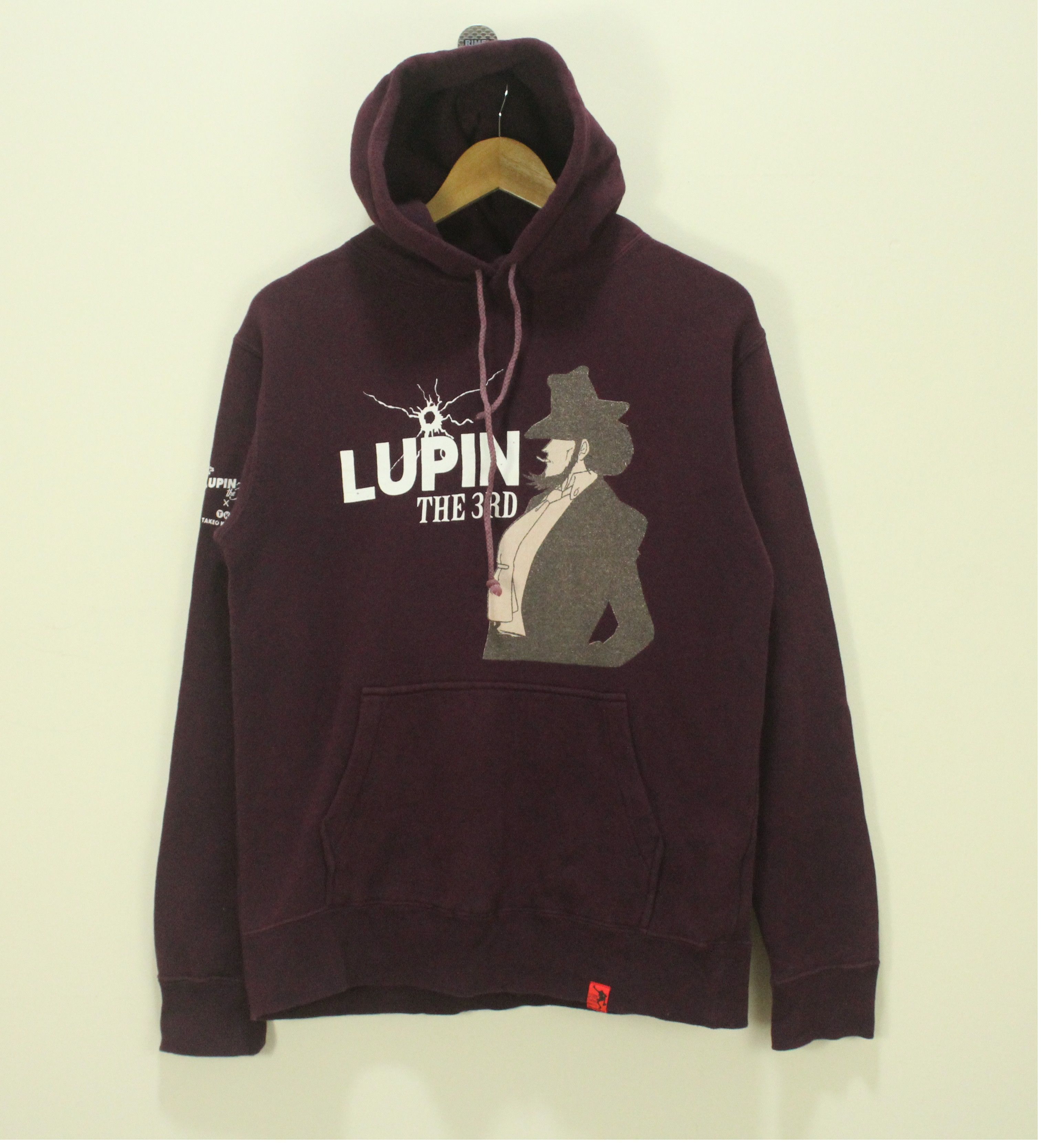 image of Cartoon Network x Takeo Kikuchi Lupin The 3Rd Hoodie Anime Manga Sweatshirt X Takeo Kikuchi in Maro