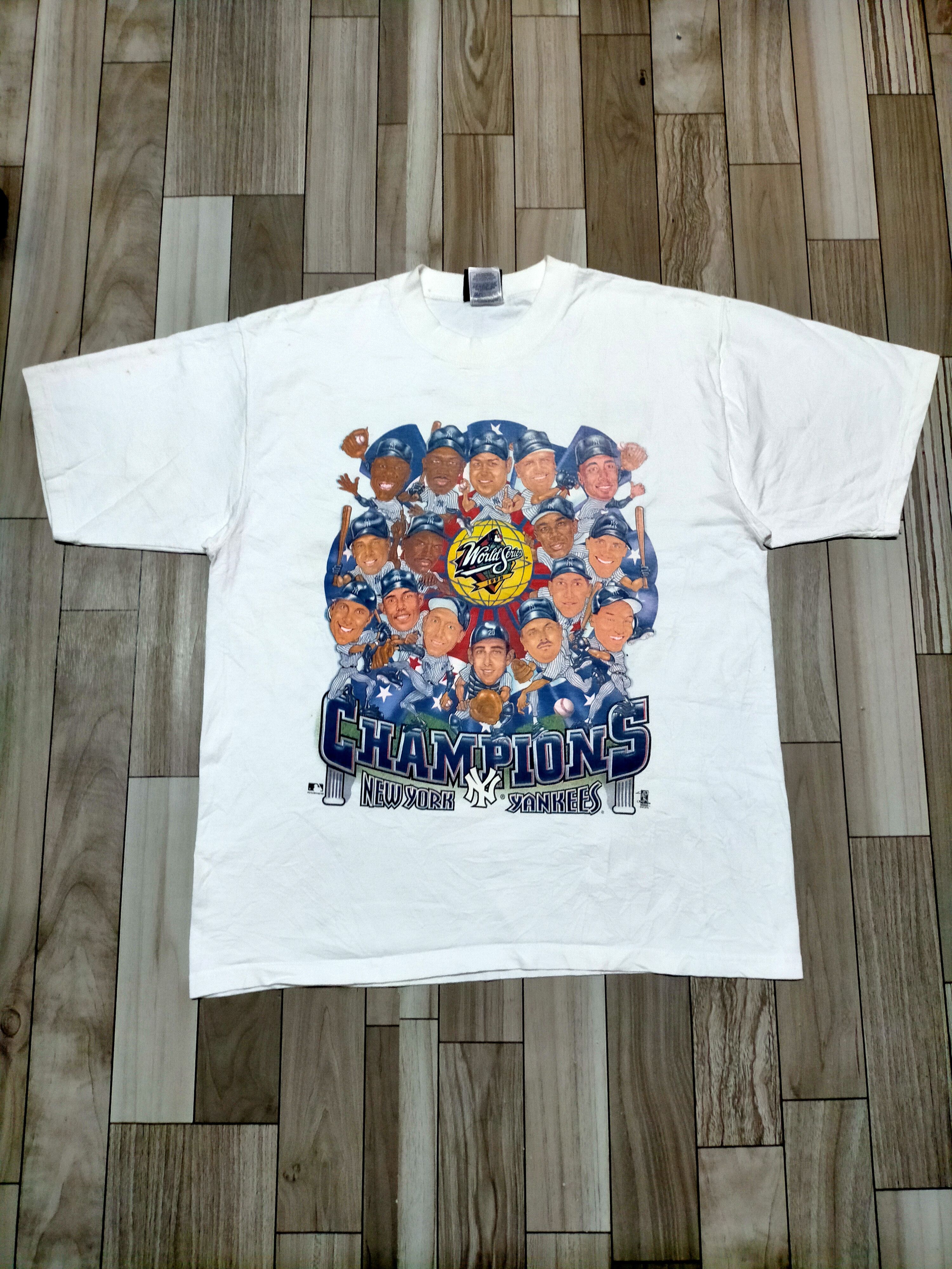 MLB Vintage 1998 Champions New york Yankees tees Size US L / EU 52-54 / 3 - 2 Thumbnail
